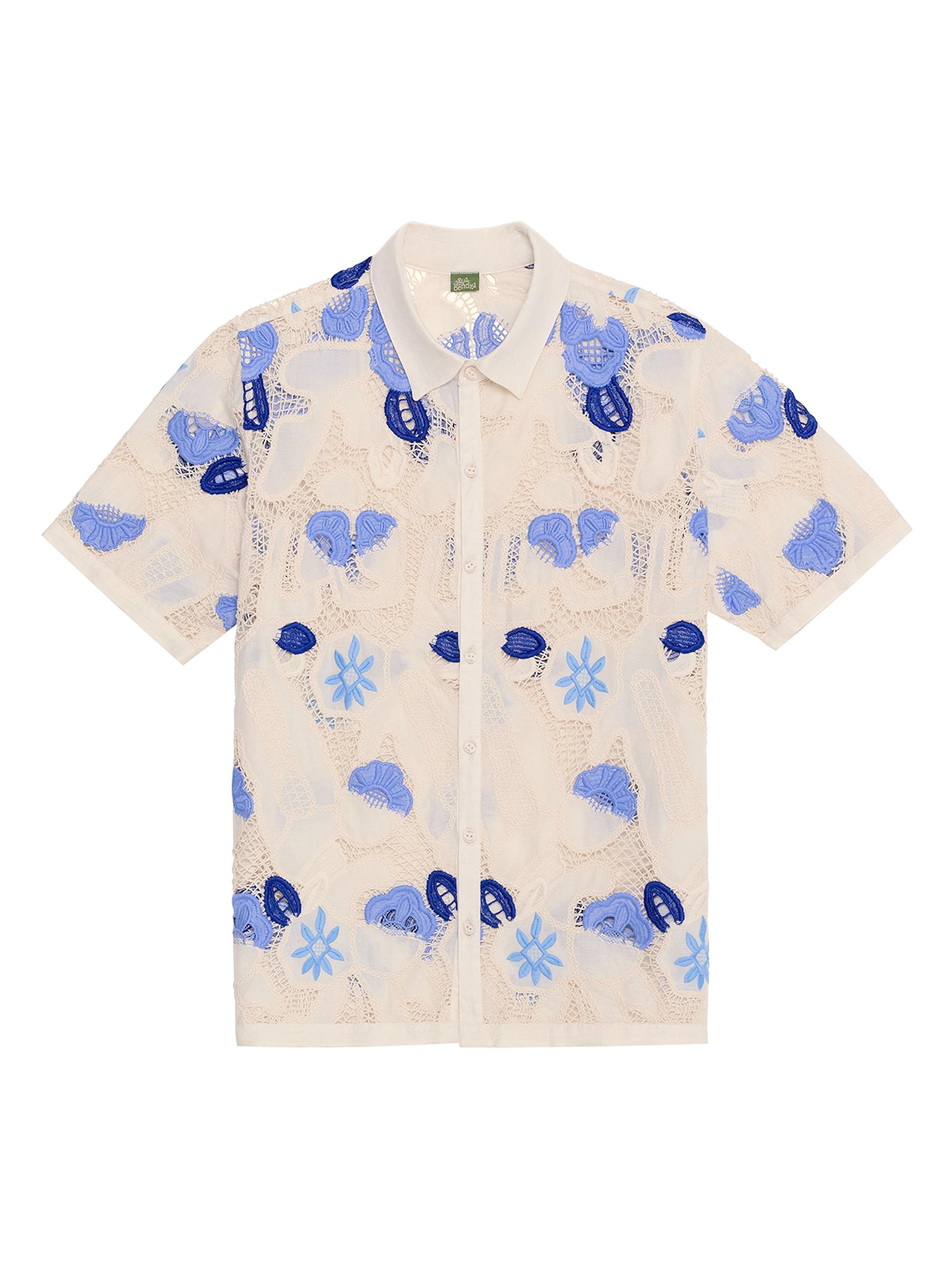 Agua Bendita Women's Jared Tales Embroidered Shirt