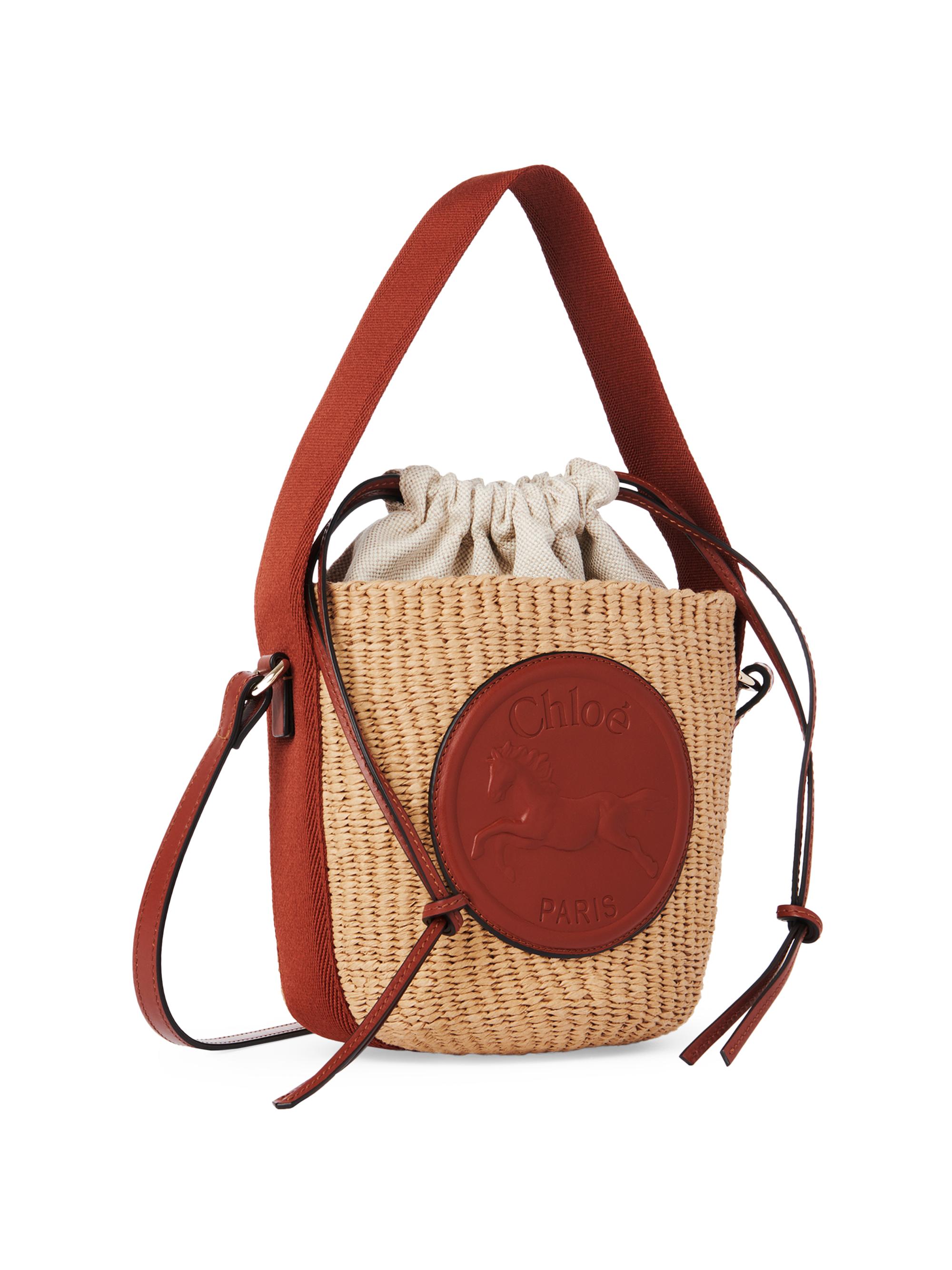 Chloé クロエ woven llic bag ハーフムーン 0400022192592_SEPIABROWN?wid=