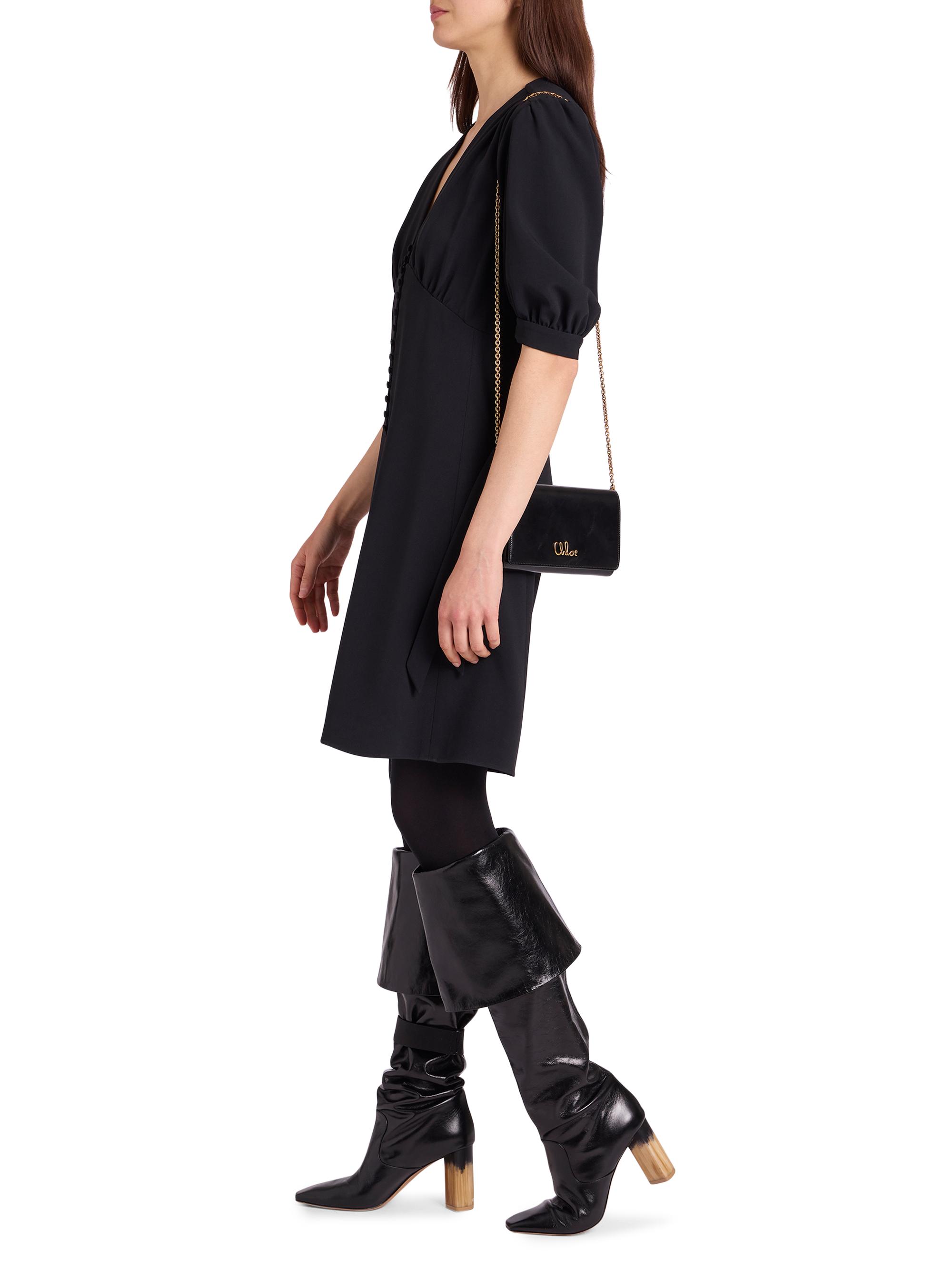 Chloé Iconic Logo Patent Leather Shoulder Bag | Saks Fifth Avenue