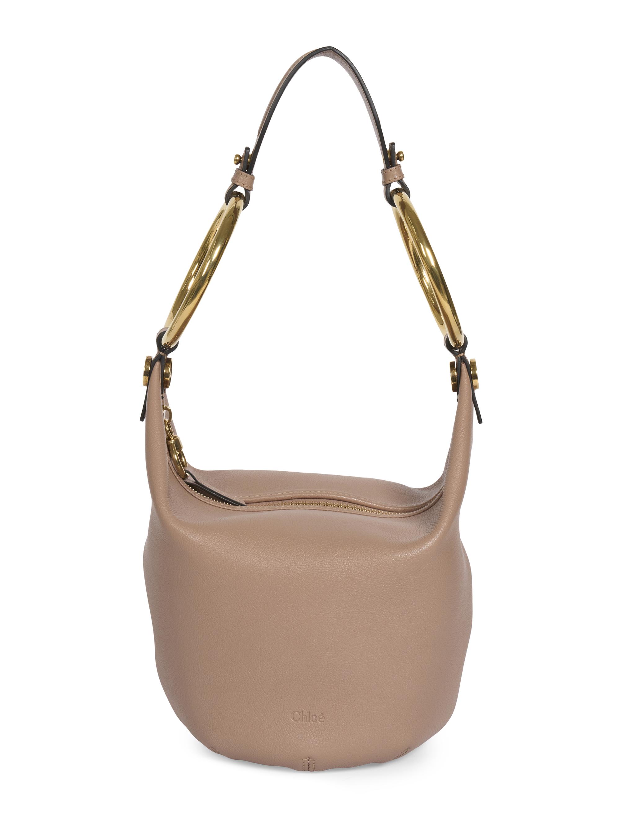 Chloé Women's Bracelet Leather Hobo Bag - Woodrose