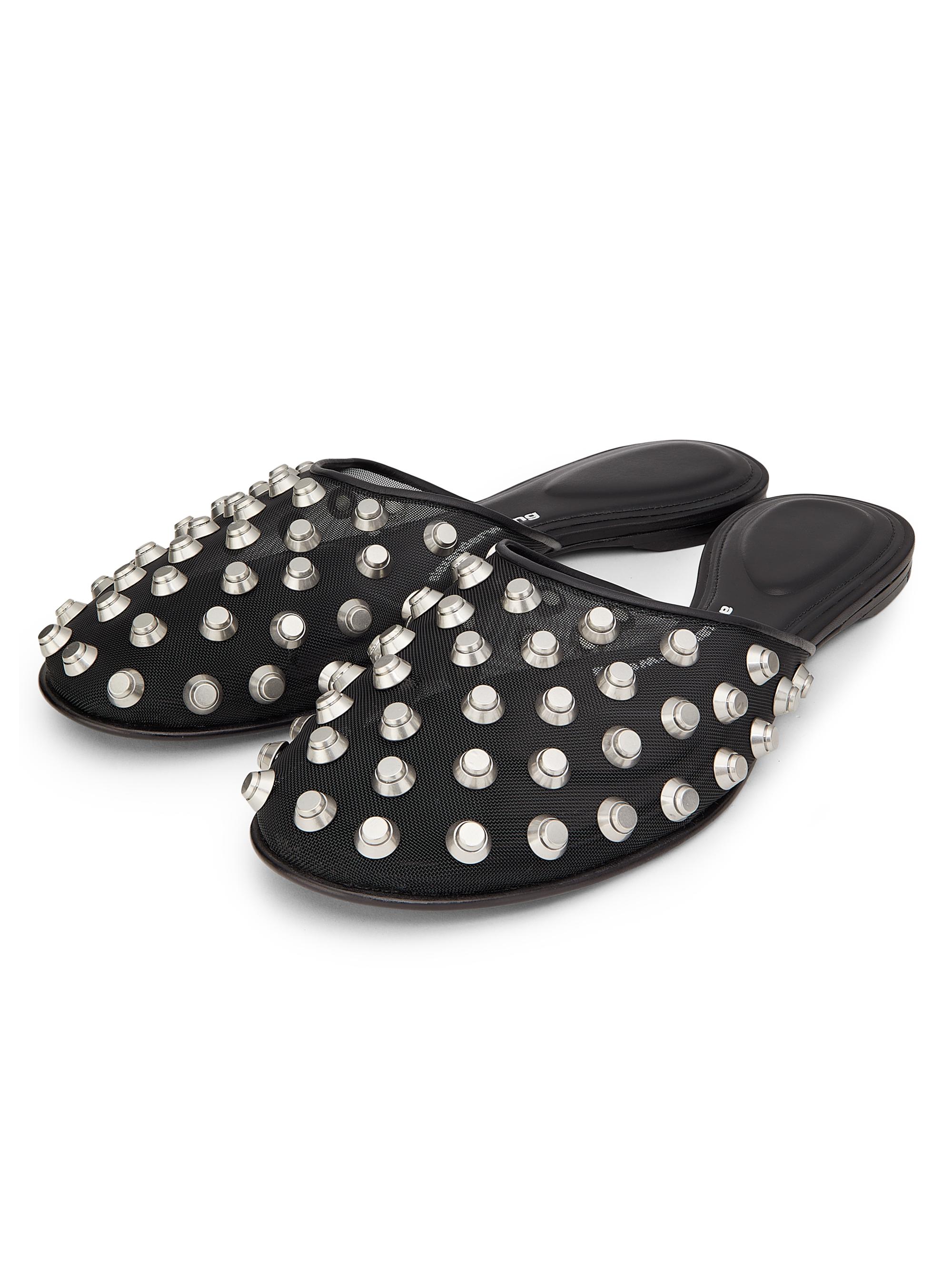 Alexander Wang Rhodes Embellished Flat Slippers | Saks Fifth