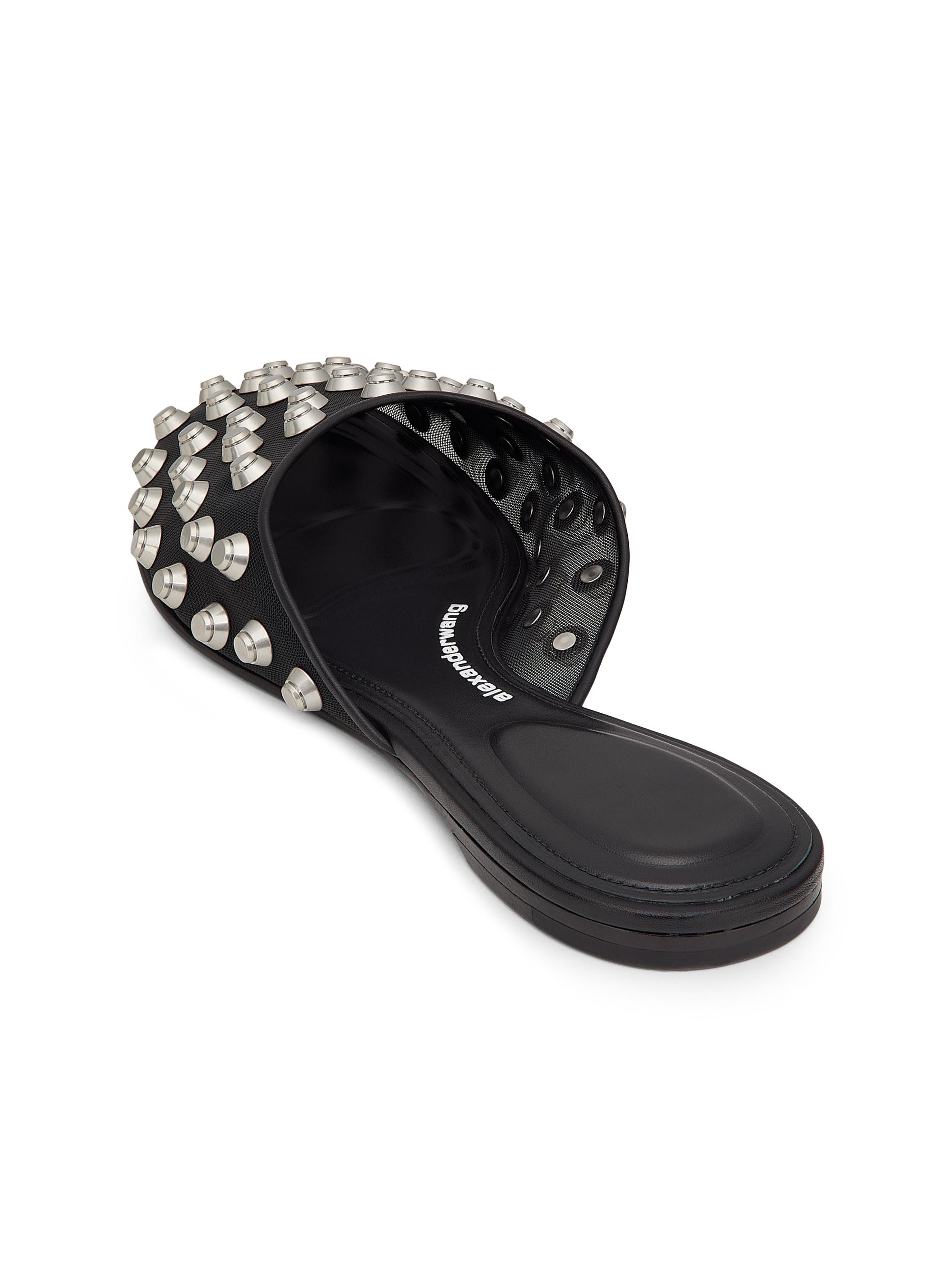Alexander Wang Rhodes Embellished Flat Slippers | Saks Fifth