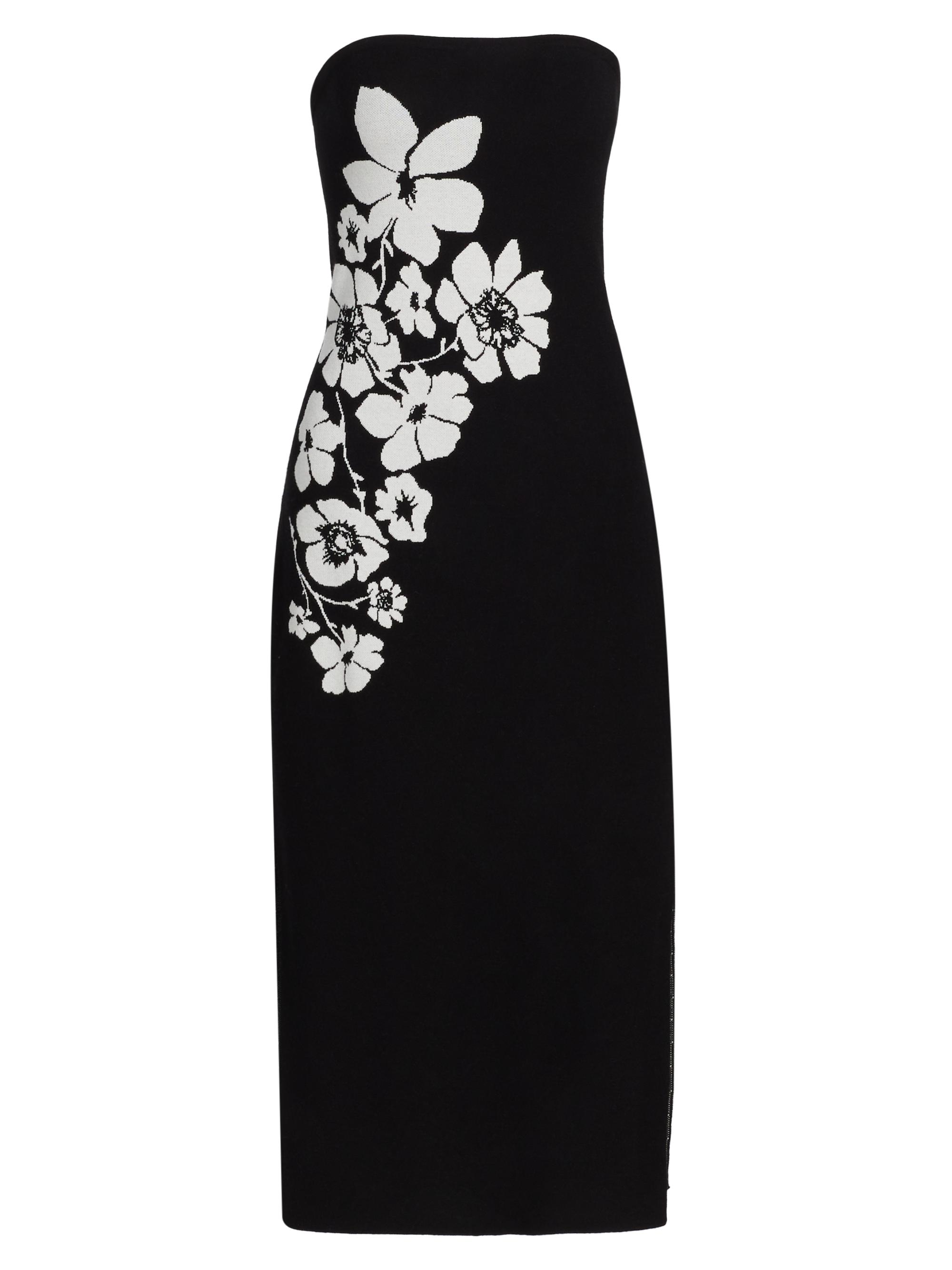 Milly Floral Knit Minidress | Saks Fifth Avenue