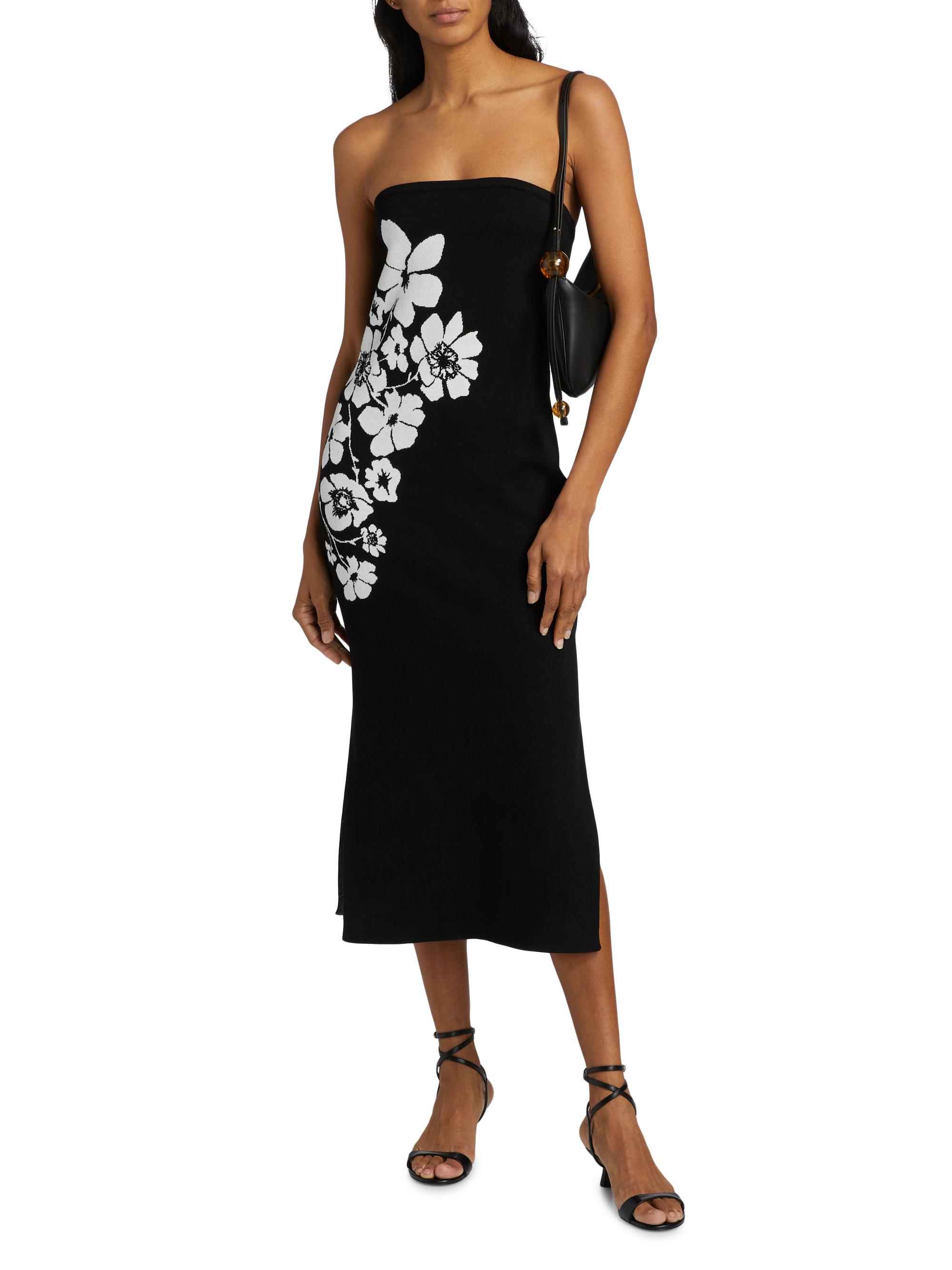 Milly Floral Knit Minidress | Saks Fifth Avenue