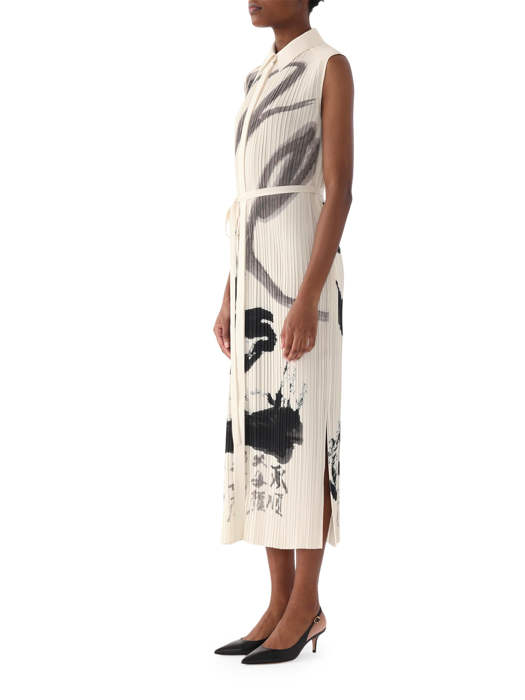 strapless open back dress Girls Pleated Long Sleeve Dress