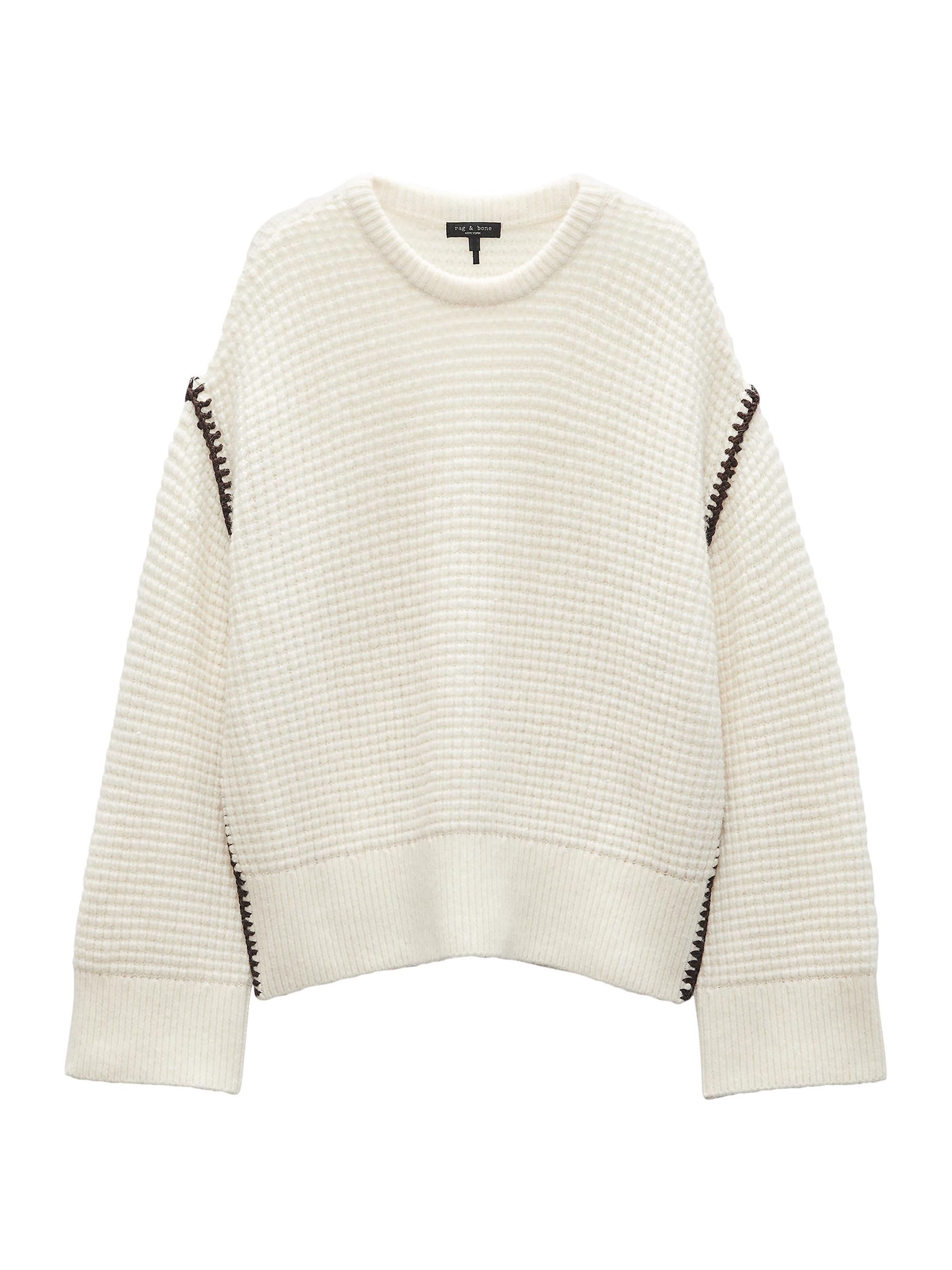 rag & bone Women's Katie Wool-Blend Oversized Sweater -