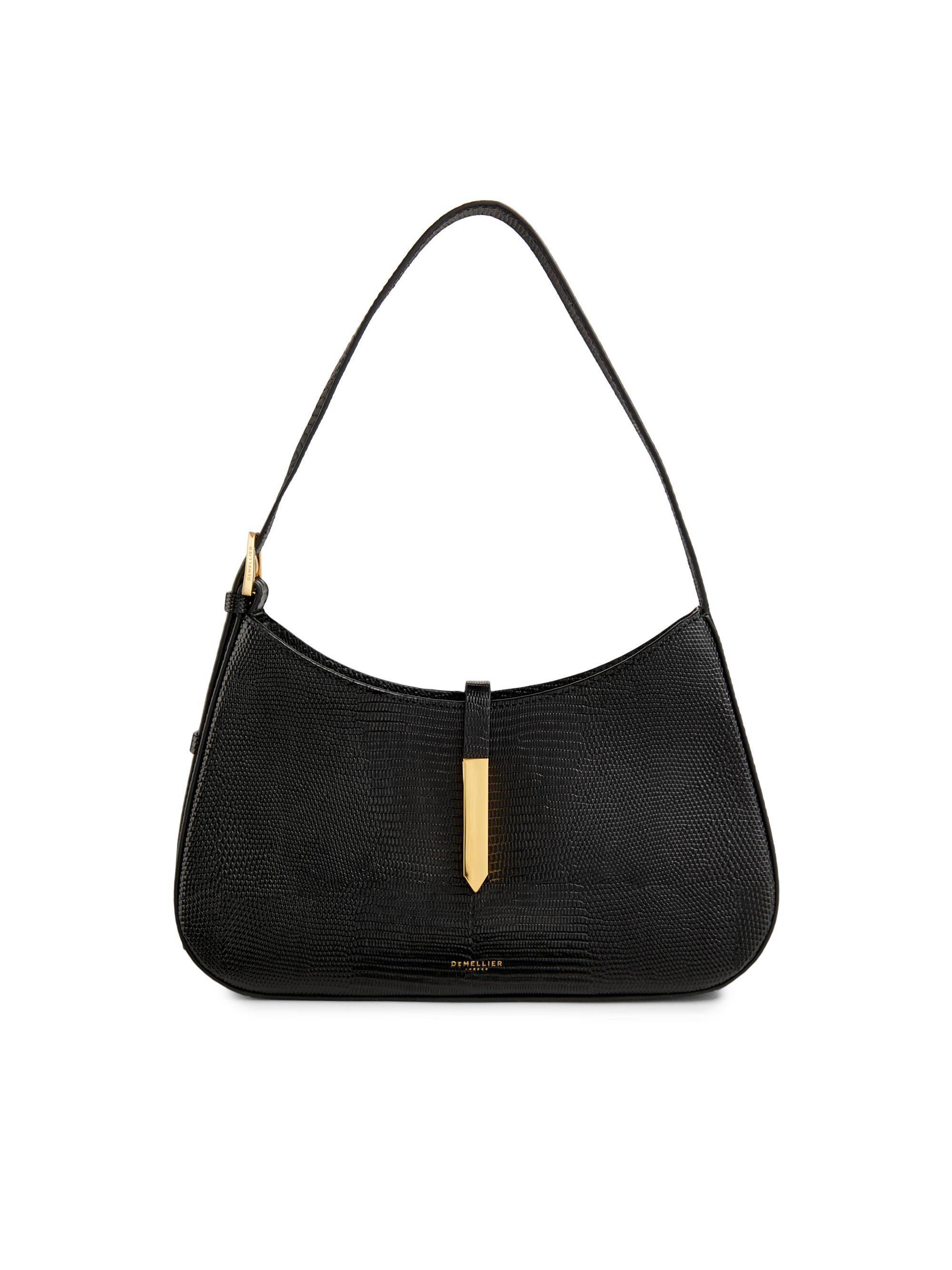 DeMellier Women's Tokyo Leather Shoulder Bag - Black