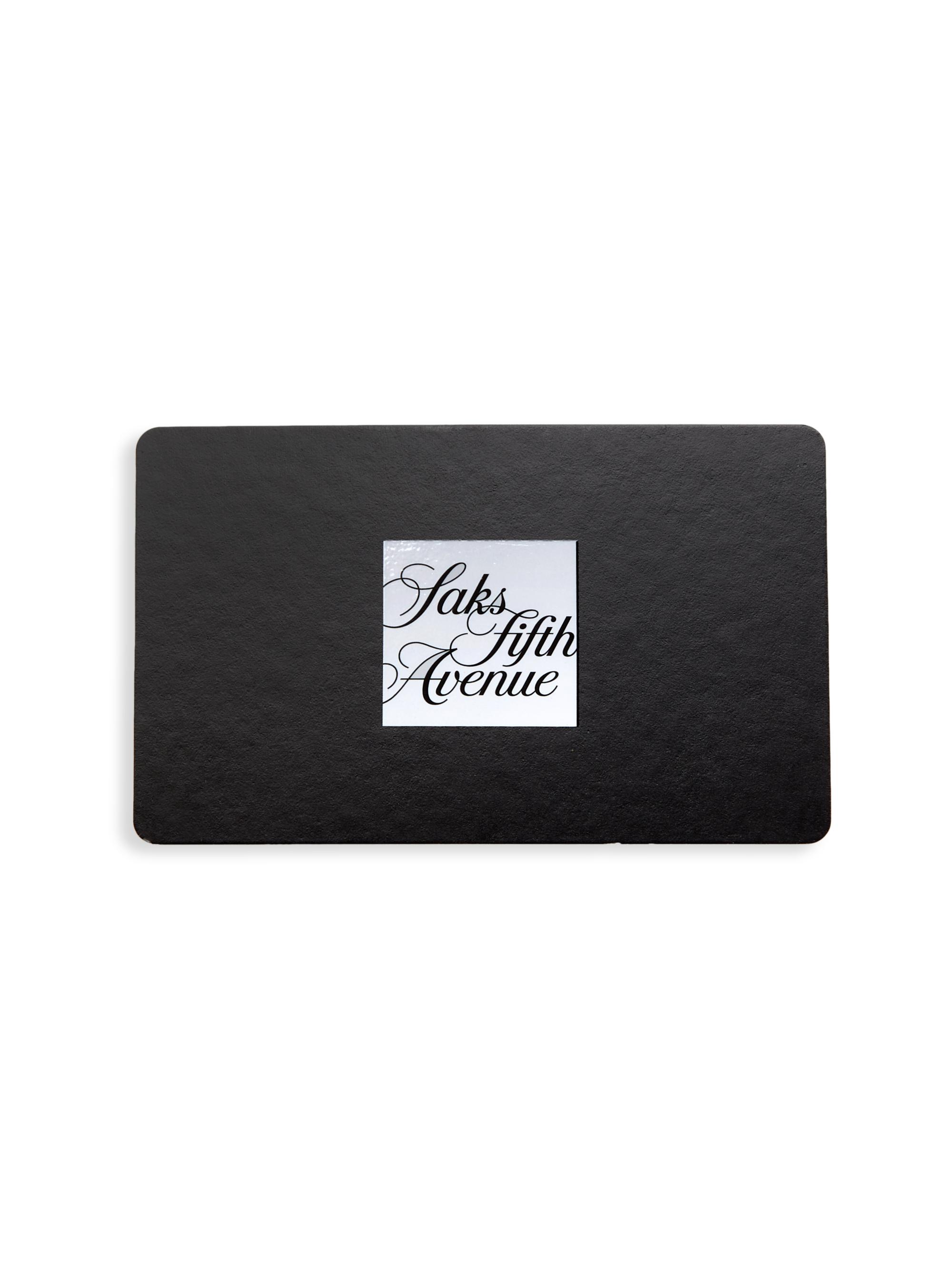 Saks Fifth Avenue $2750 GIFT CARD PROMOTION | Saks Fifth Avenue