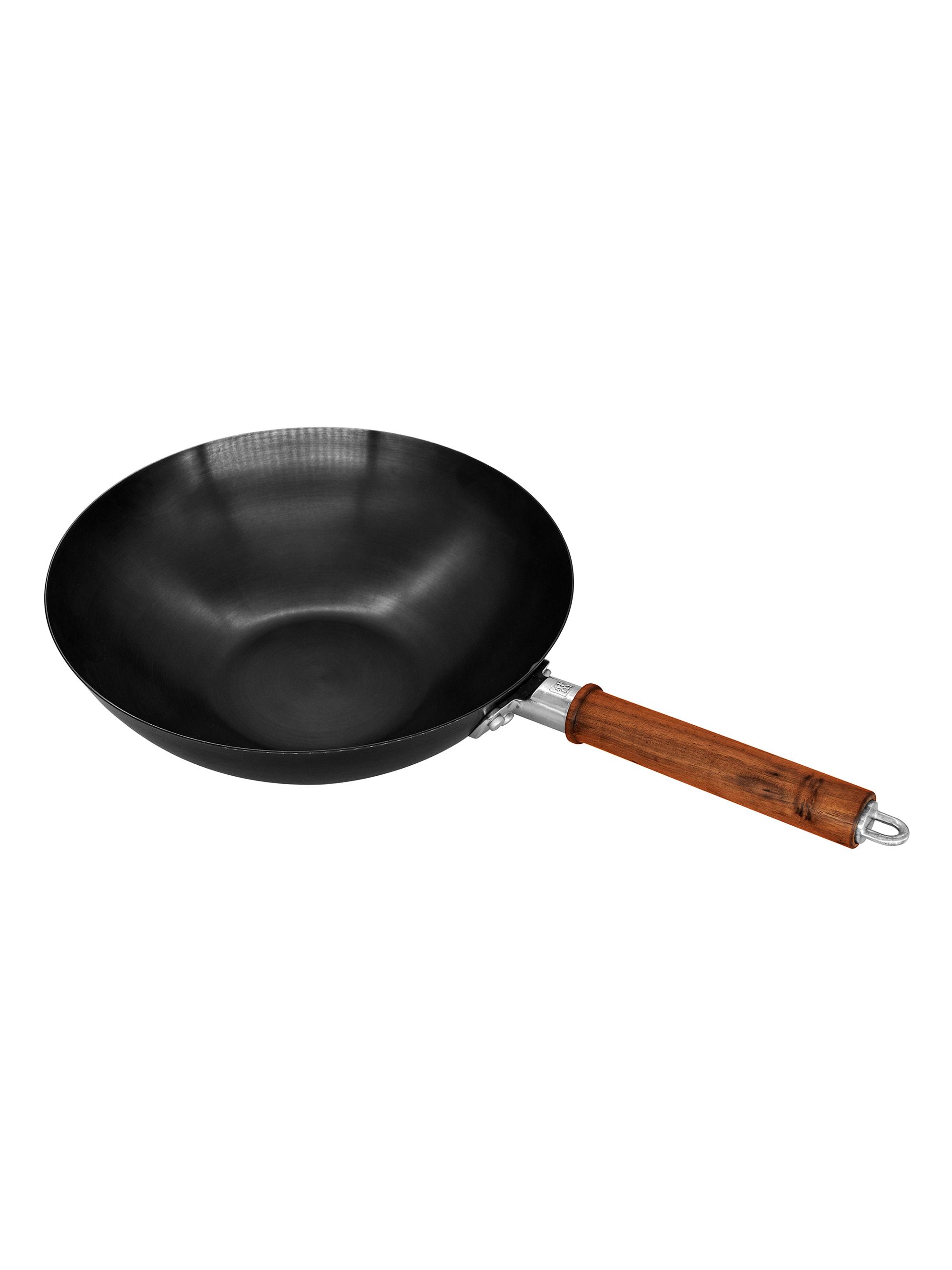 ZWILLING J.A. Henckels Dragon 12'' Carbon Steel Wok Pan with Lid