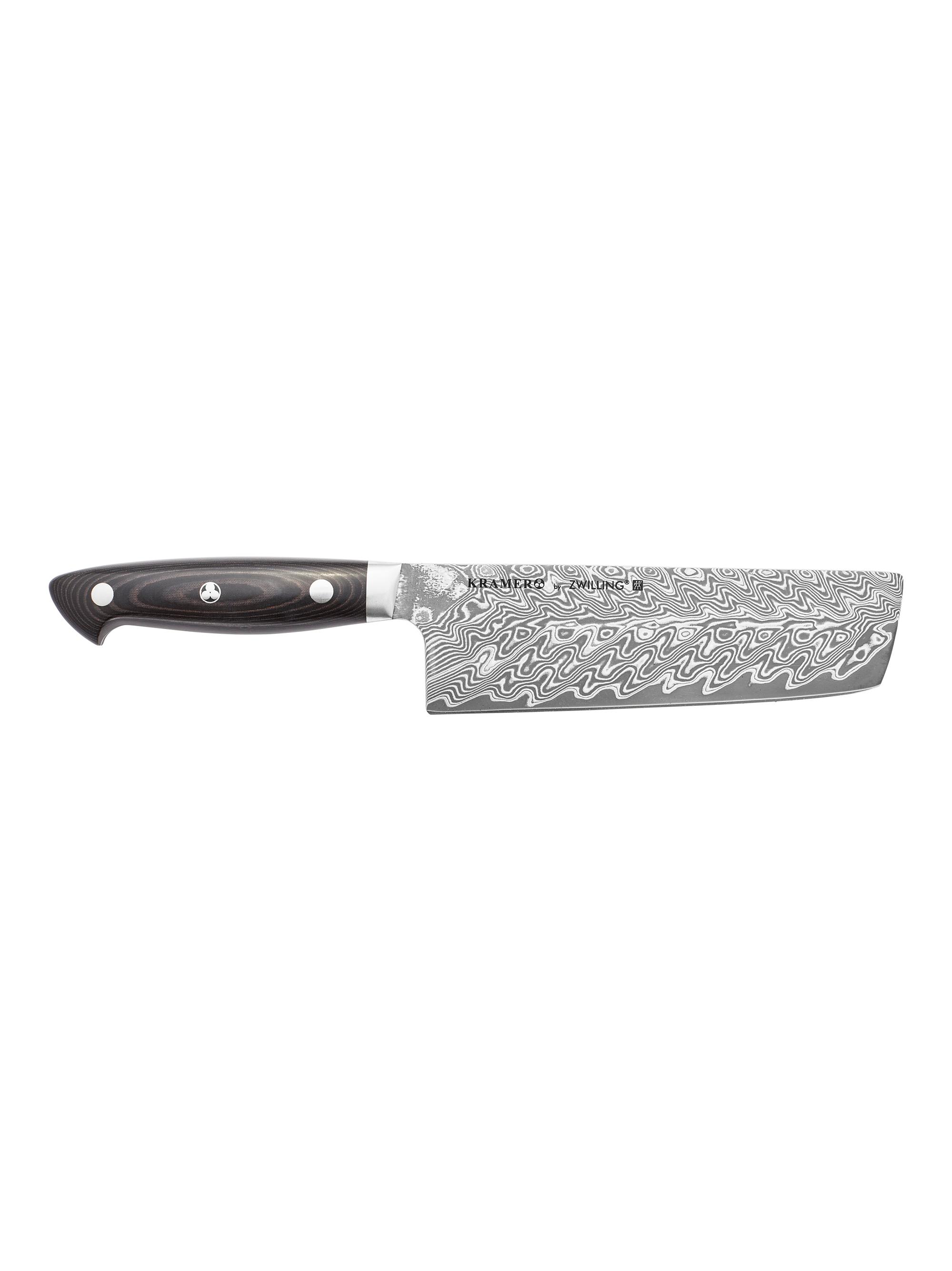 ZWILLING J.A. Henckels Bob Kramer Euroline Damascus Collection 6.5''Nakiri Knife - Stainless Steel
