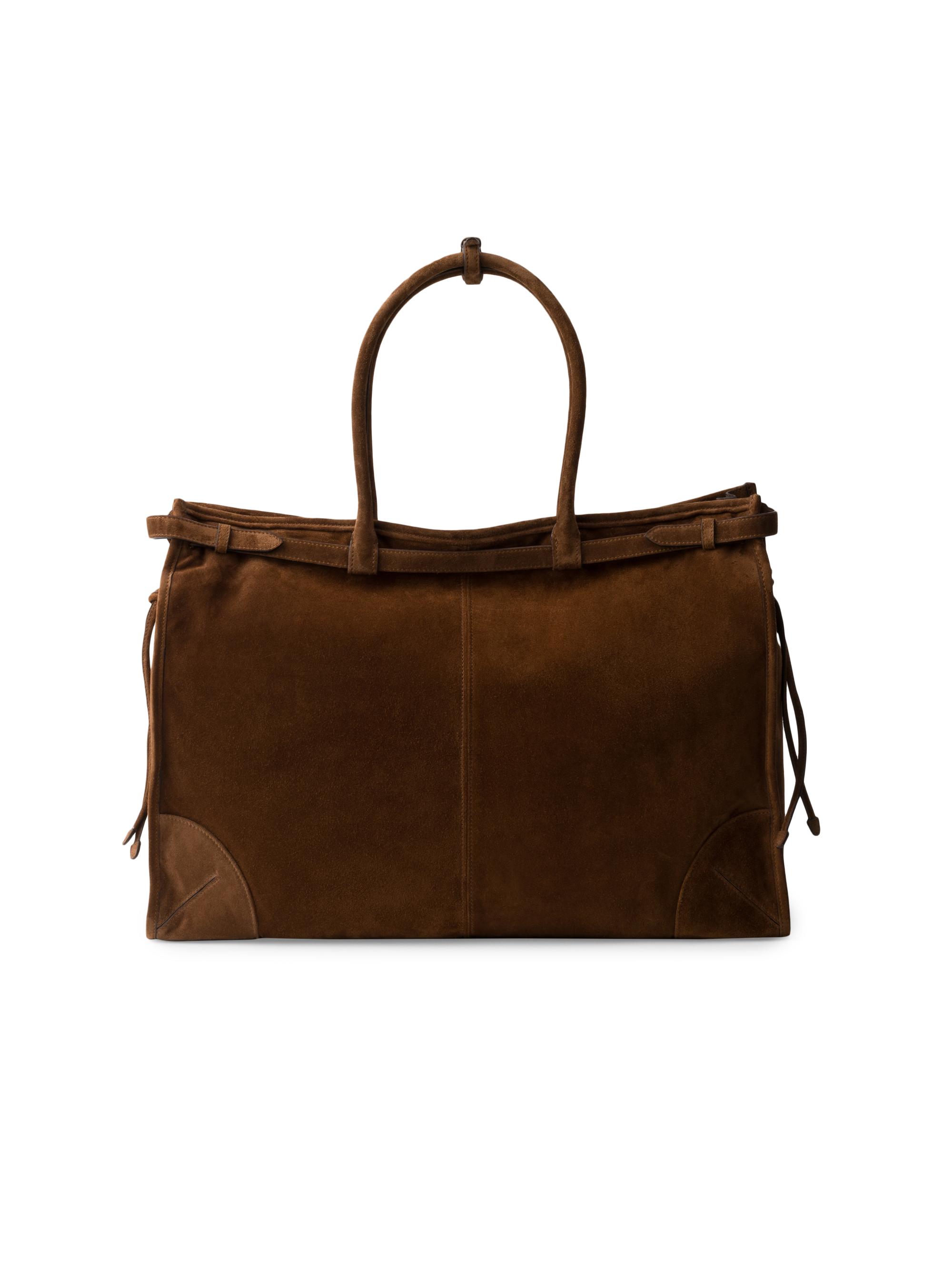 Prada Suede Tote Bag | Saks Fifth Avenue