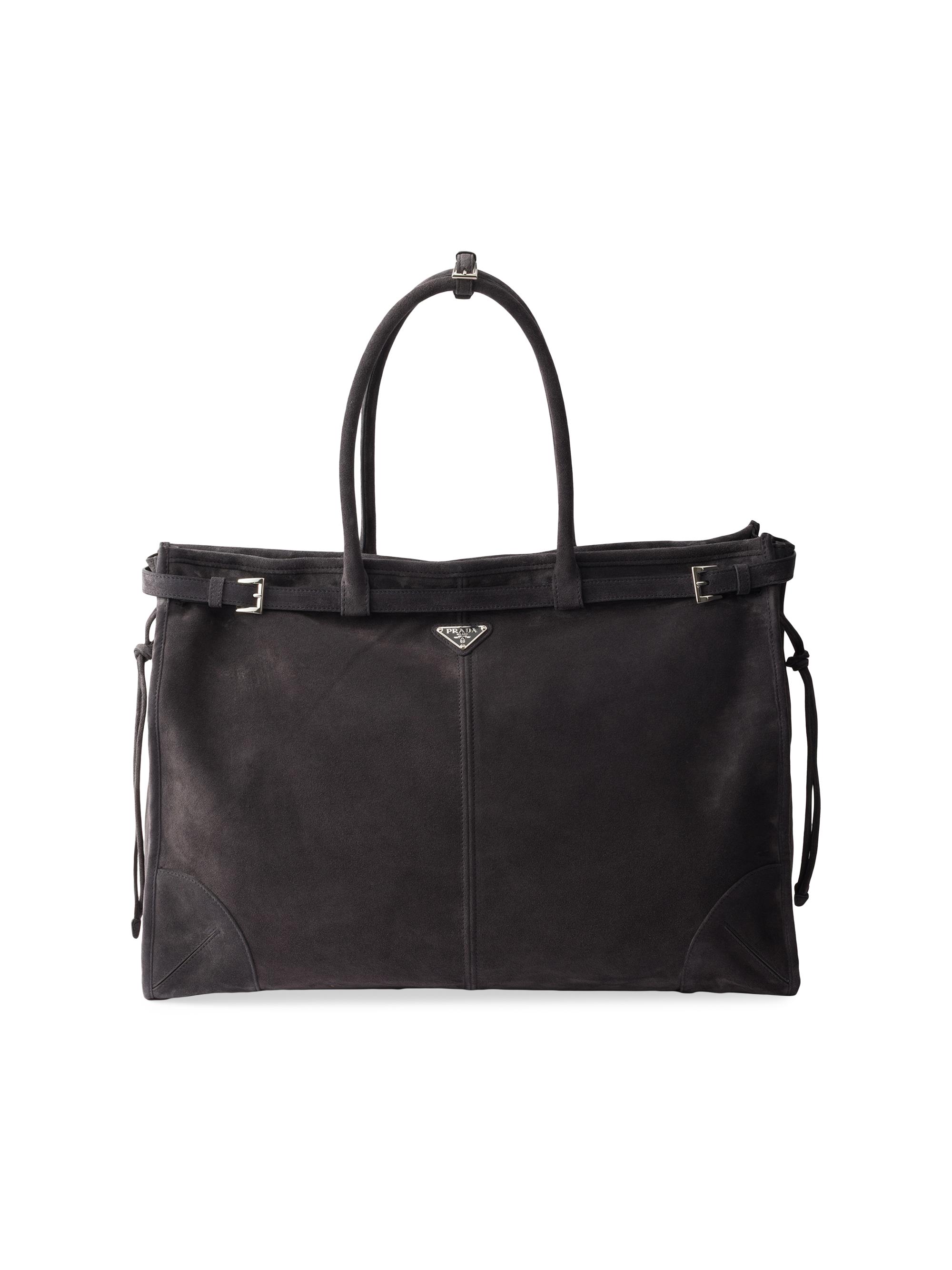 【99AW】PRADA leather buckle bag 会員証付き Prada Buckle Leather Bag with Belt | Saks Fifth Avenue
