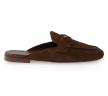 Suede Sabots Mules