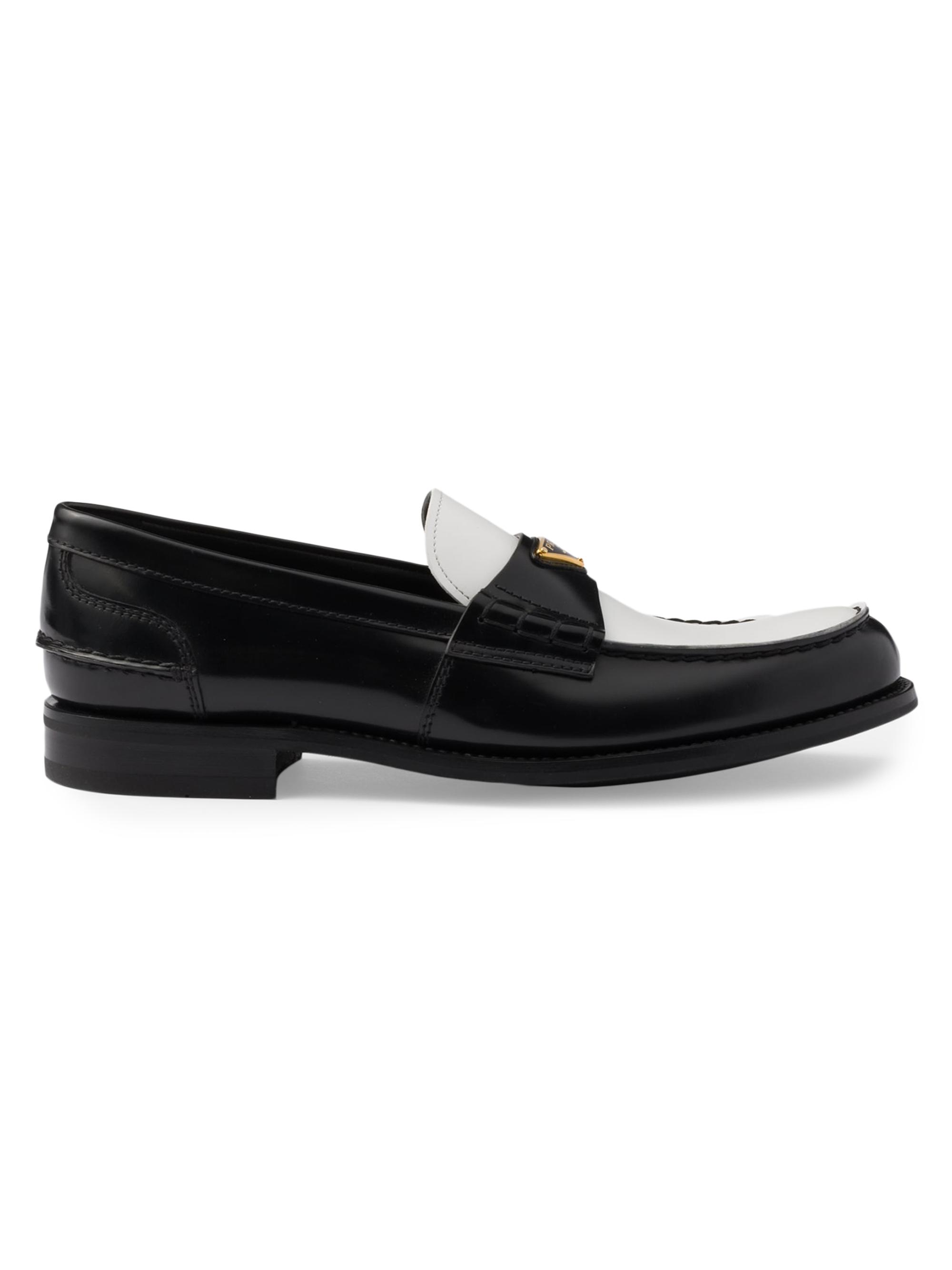 靴 03aw Prada sports leather Loafer archive 美品】Prada sports archive loafer ローファー 革靴 - メルカリ