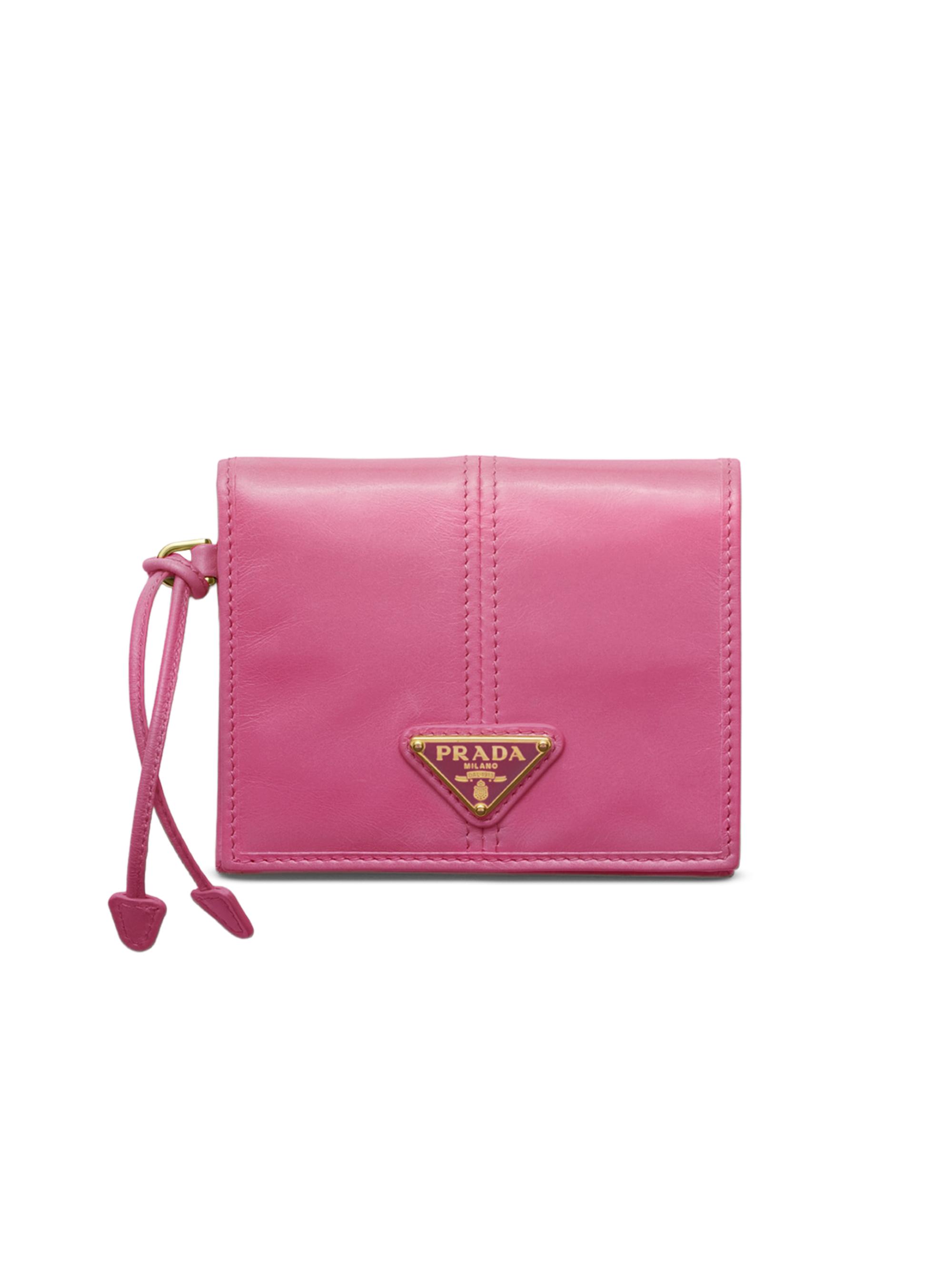 Prada Women's  Leather Wallet - Pink Gold | Thumbnail 5