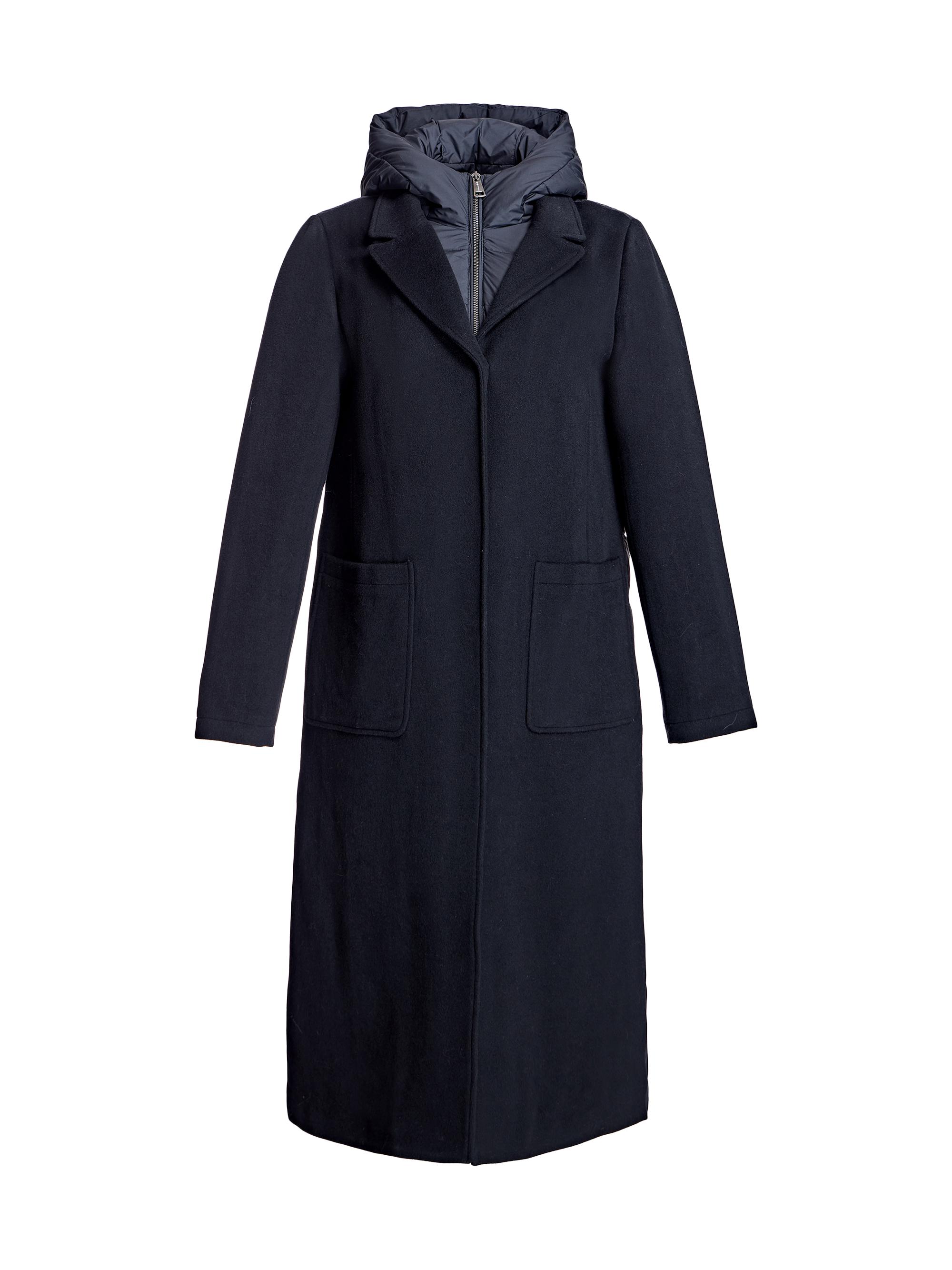 Cinzia Rocca Faux Fur-Trim Wool Coat | Saks Fifth Avenue