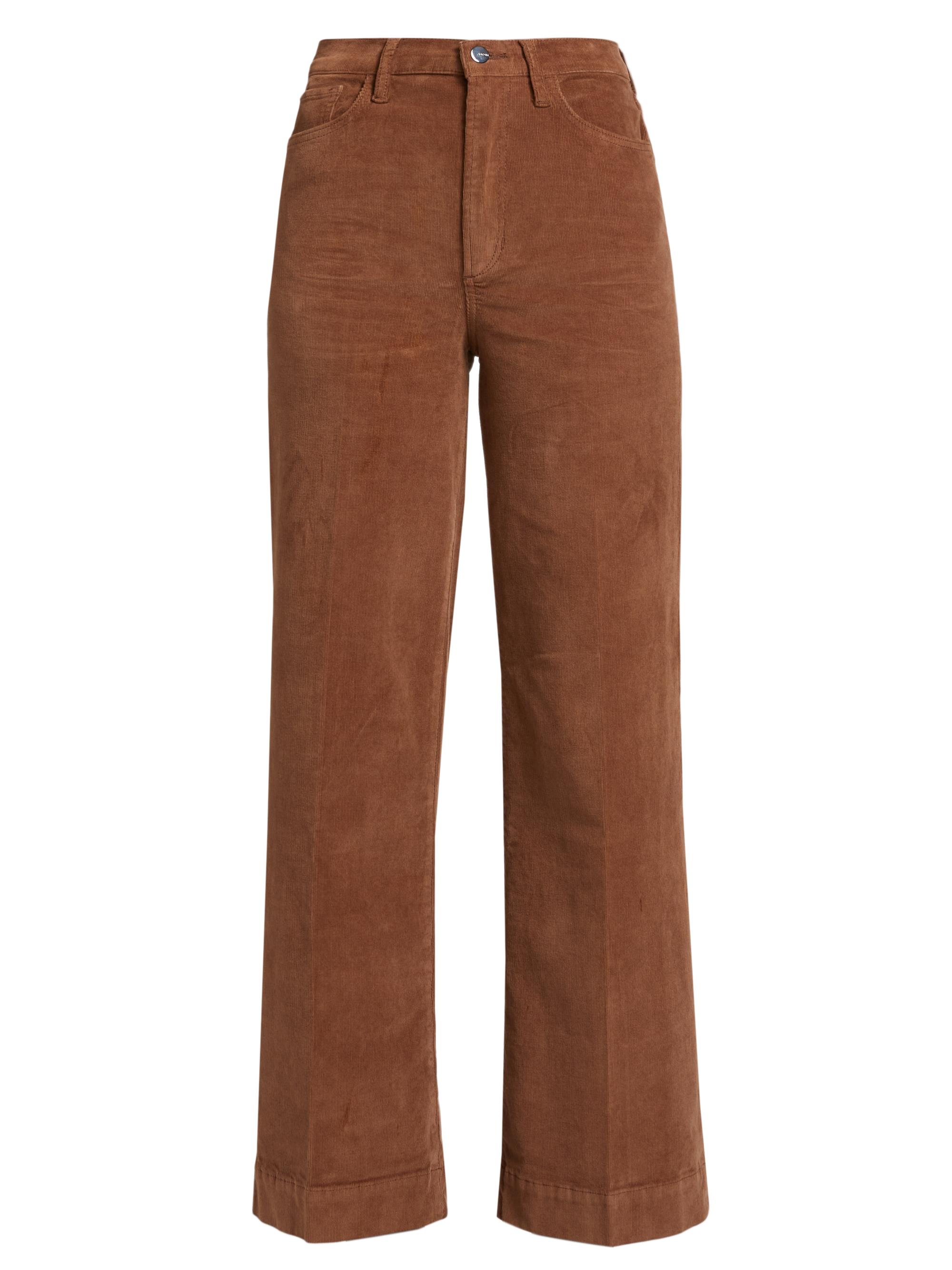 Joe's Jeans Women's The Mia High-Rise Corduroy Pants - Cambridge Brown