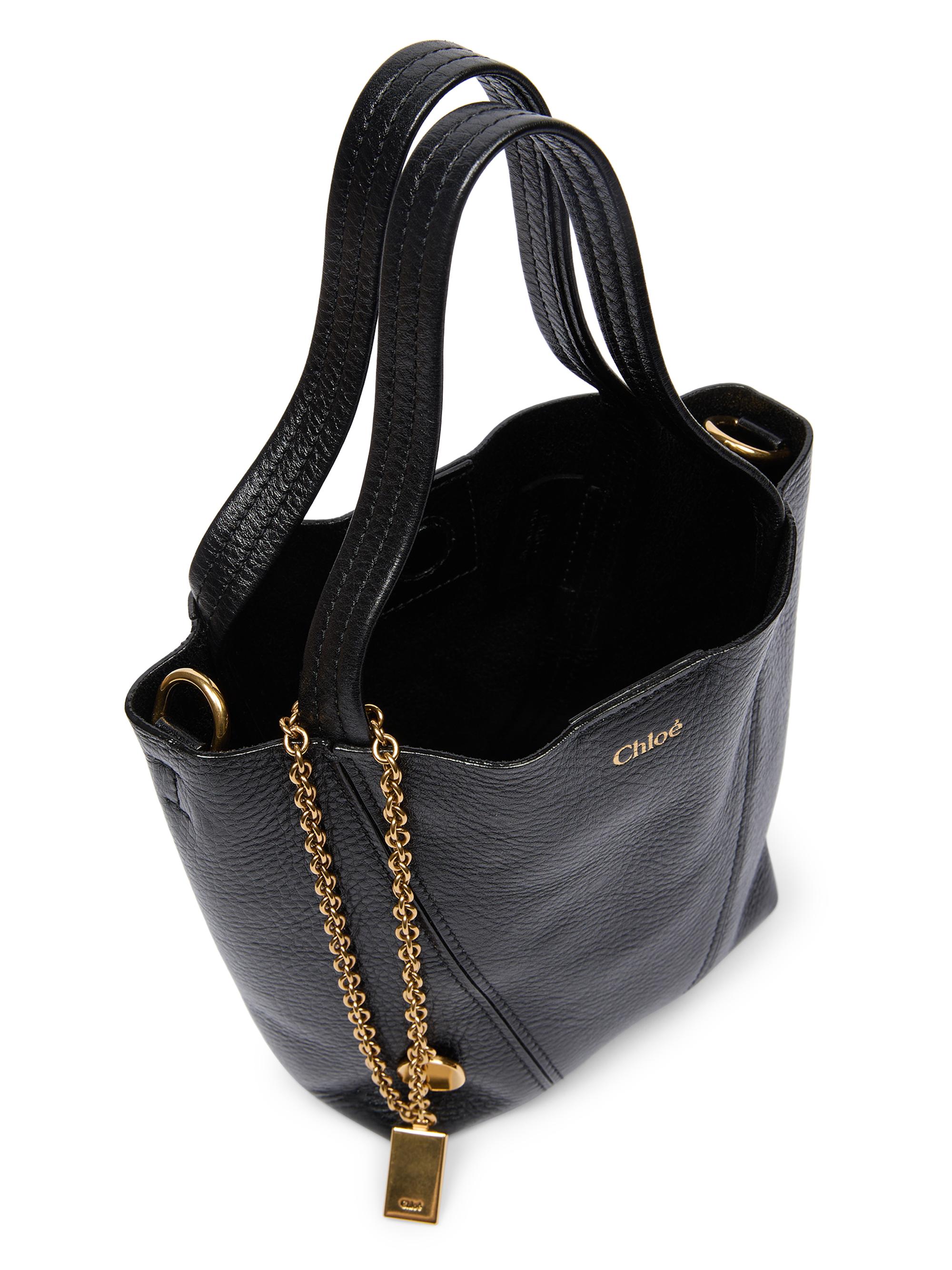 Chloe♡ Chloé Small Woody Tote Bag In Linen in Cement pink | Chloé US