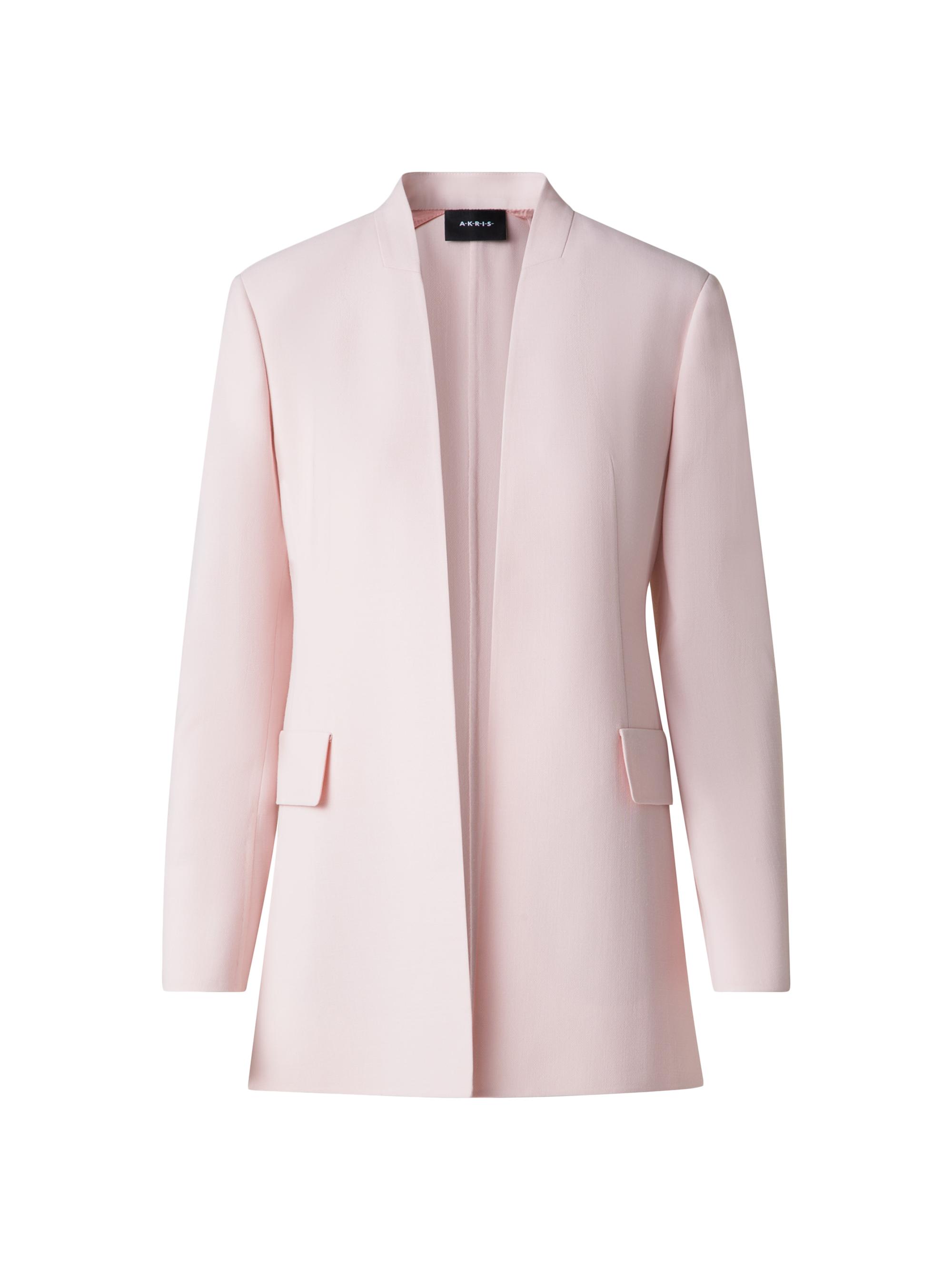 Akris Women's Alvar Wool Jacket - Pale Pink