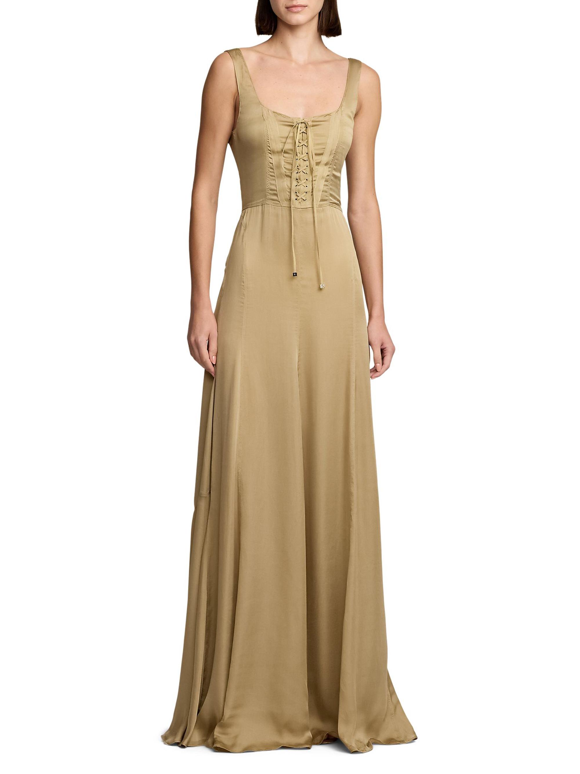 Ralph Lauren Collection Julie Silk Charmeuse Corset Gown | Saks