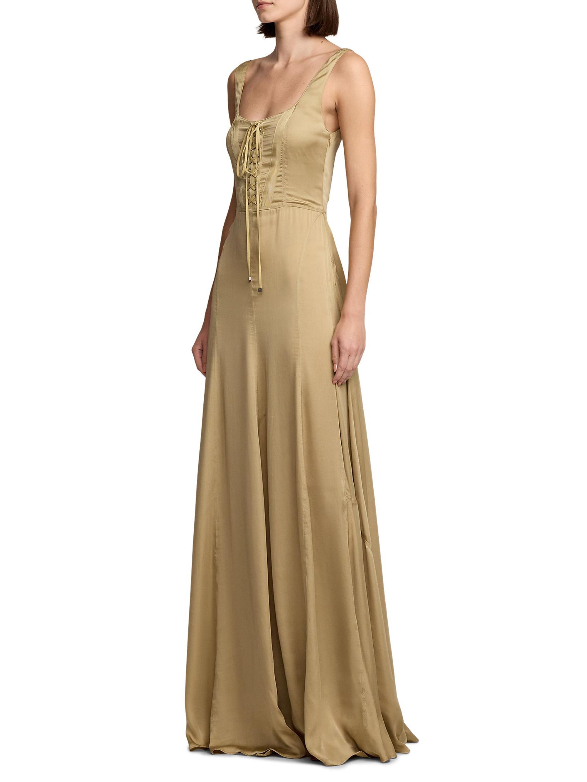 Ralph Lauren Collection Julie Silk Charmeuse Corset Gown | Saks