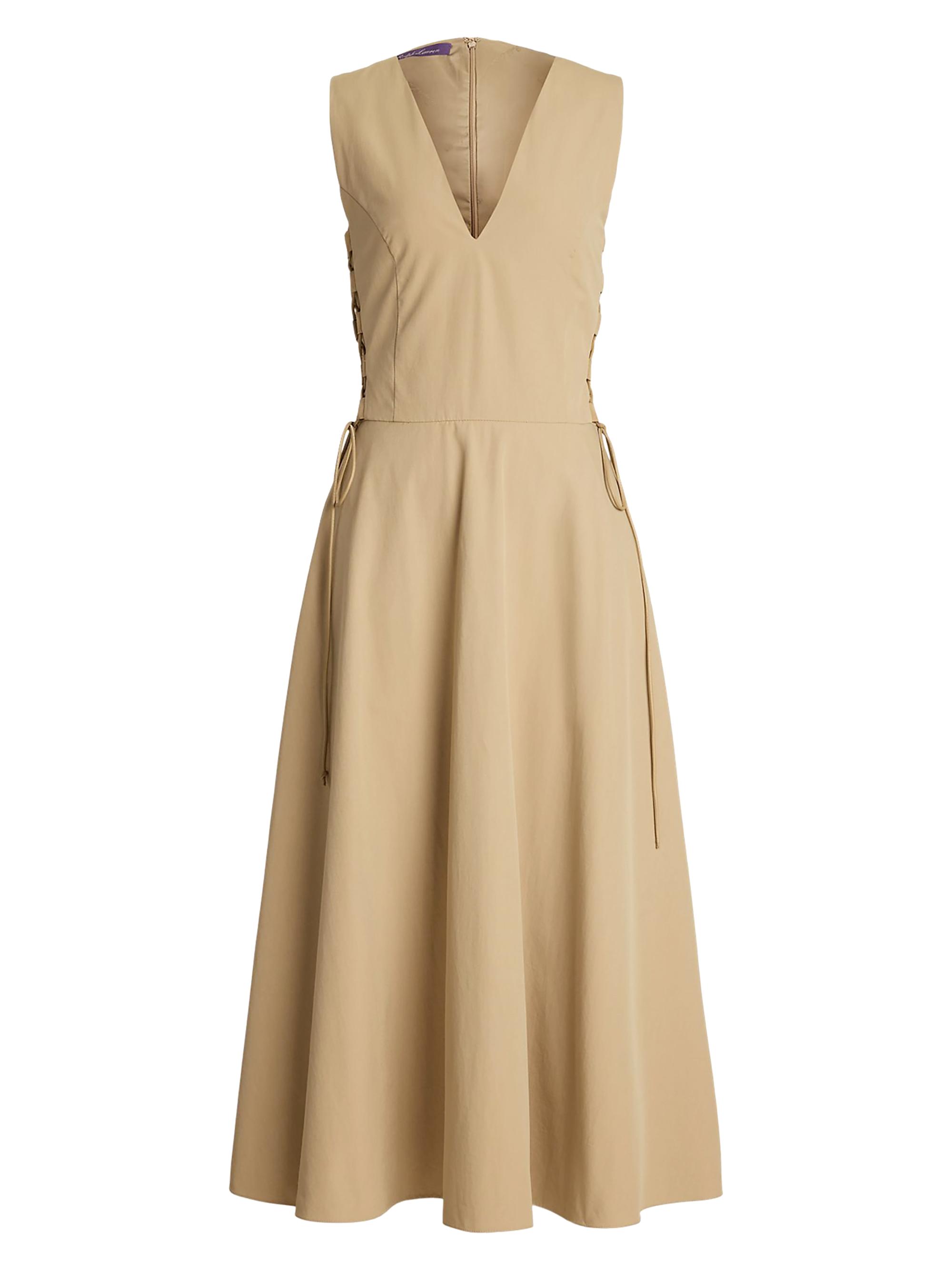 Ralph Lauren Collection Renna Cotton Sleeveless Midi-Dress | Saks Fifth  Avenue