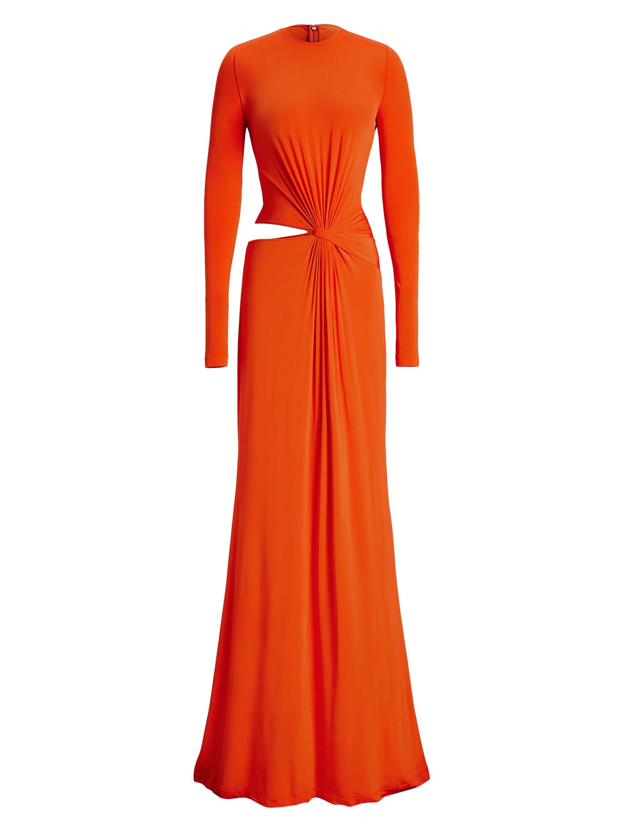 Ralph Lauren Collection Twist Cut-Out Jersey Gown | Saks Fifth Avenue