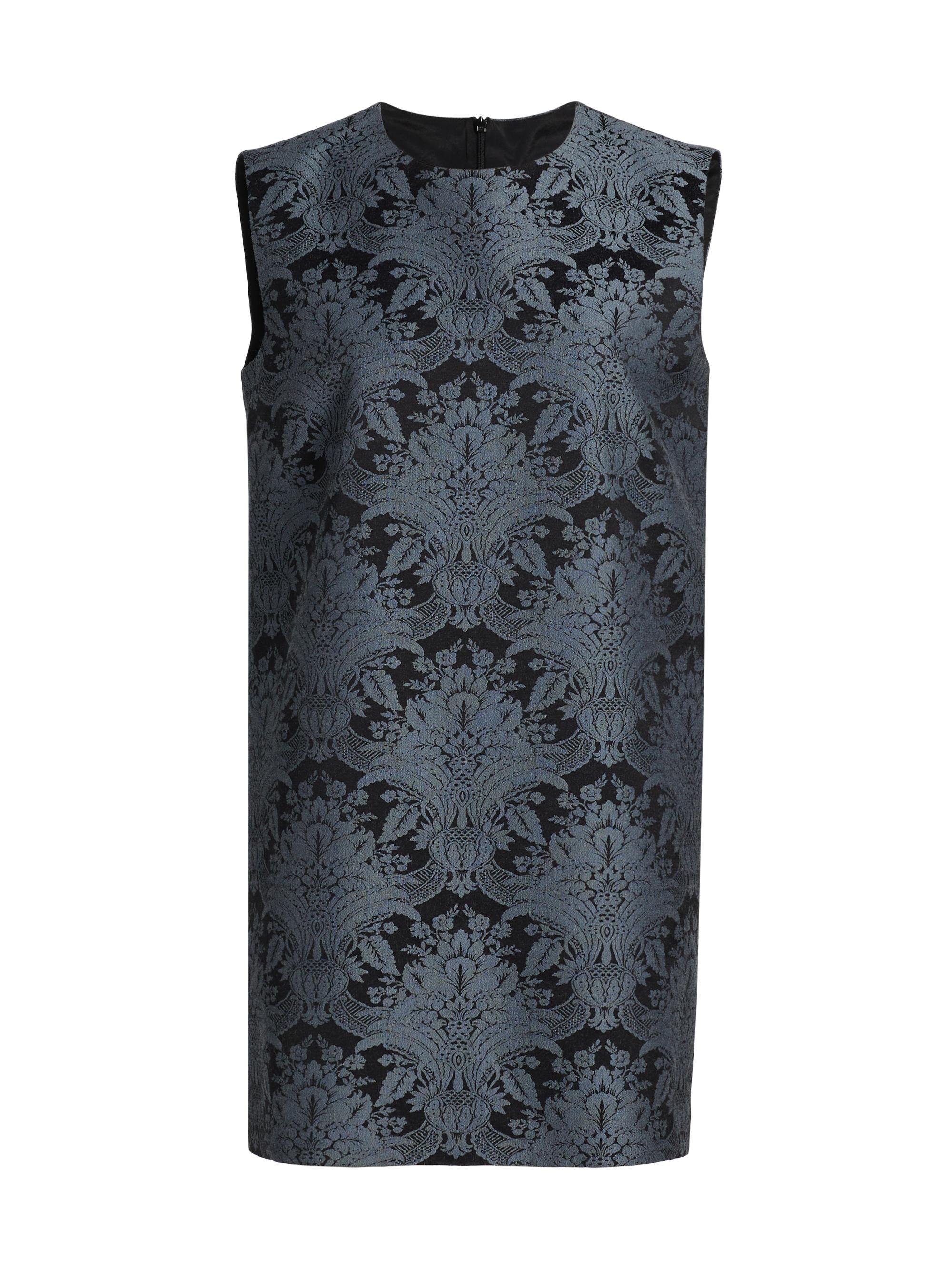 Max Mara Women's Romania Abstract Cotton Minidress - Water