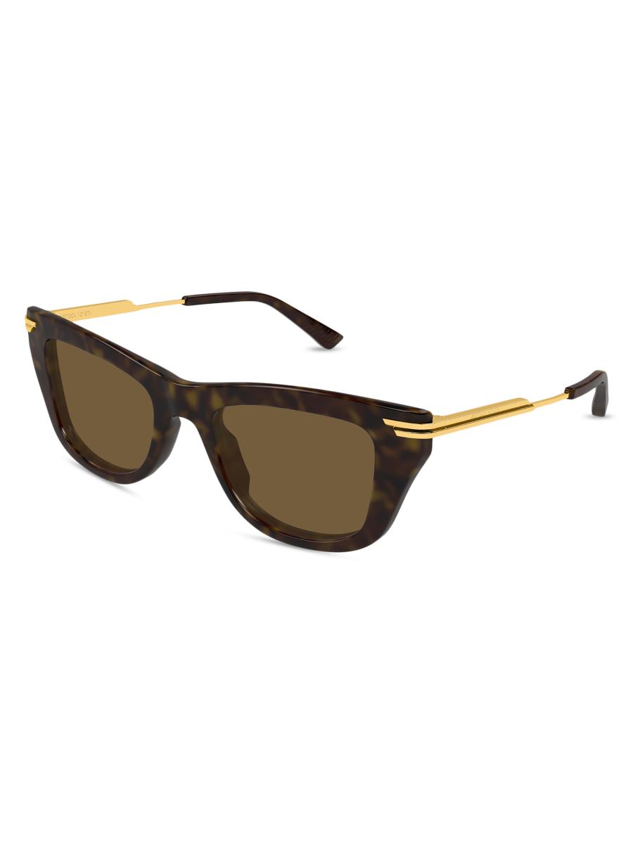 Bottega Veneta Combi 50MM Square Sunglasses | Saks Fifth Avenue display picture 1