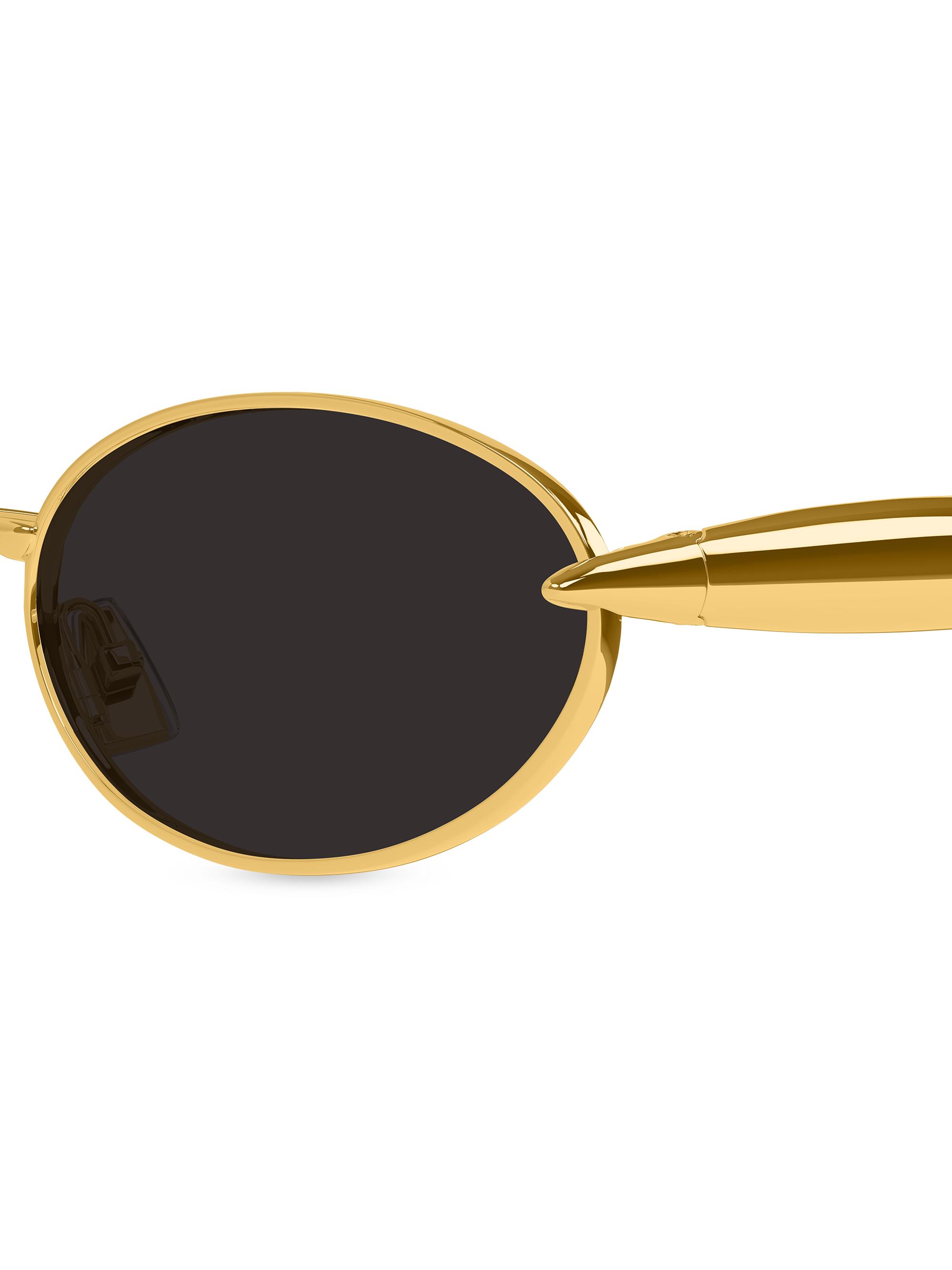 Bottega Veneta 56MM Oval Sunglasses | Saks Fifth Avenue
