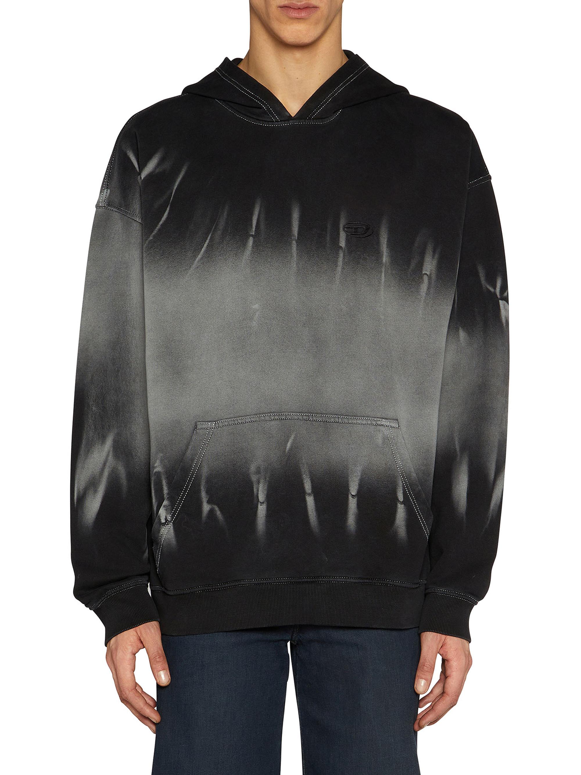 Diesel Men's Boxt Gradient Hoodie - Black