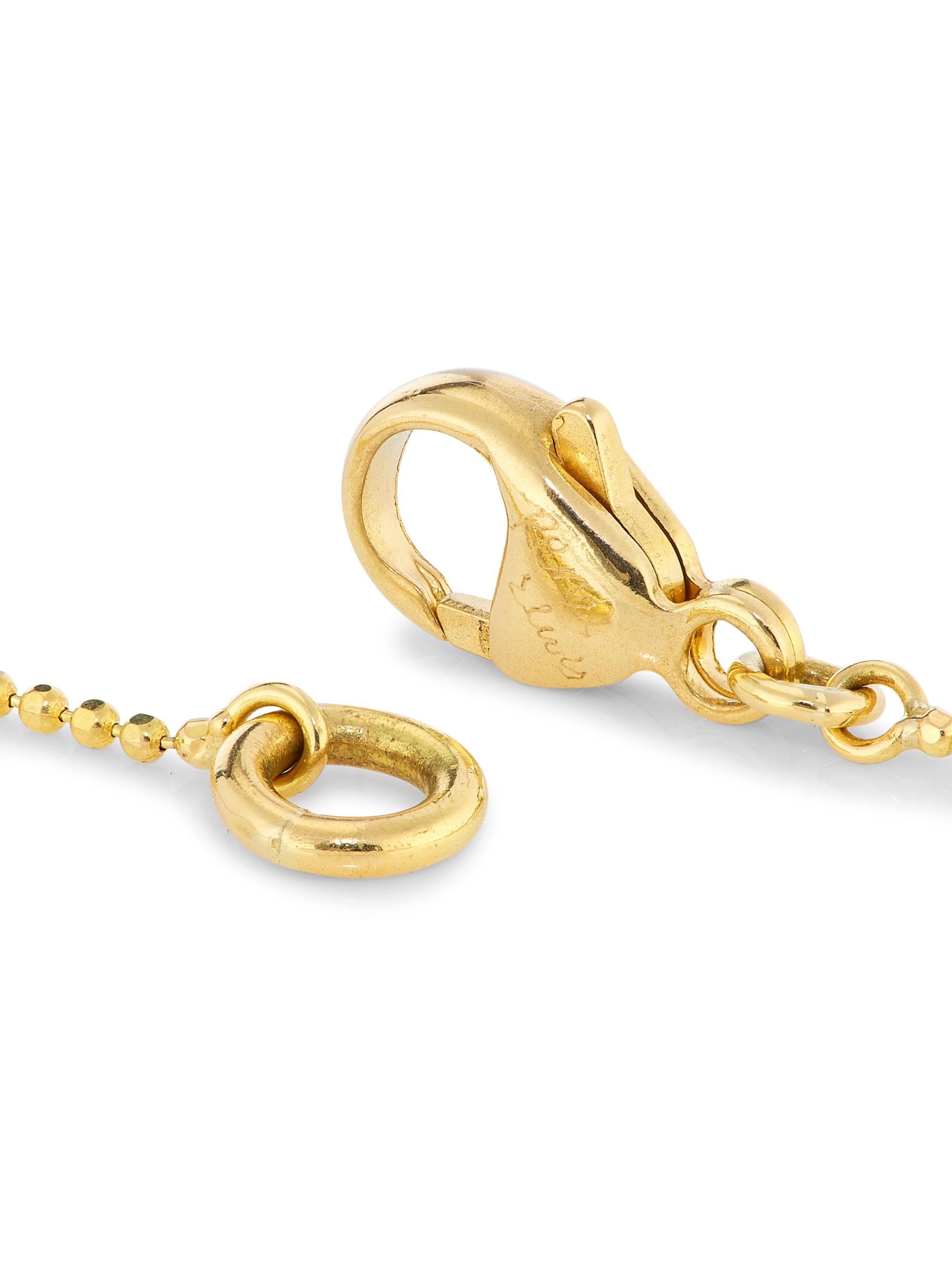 18K Yellow Gold & 2.50 TCW Diamond Cluster Pendant Necklace