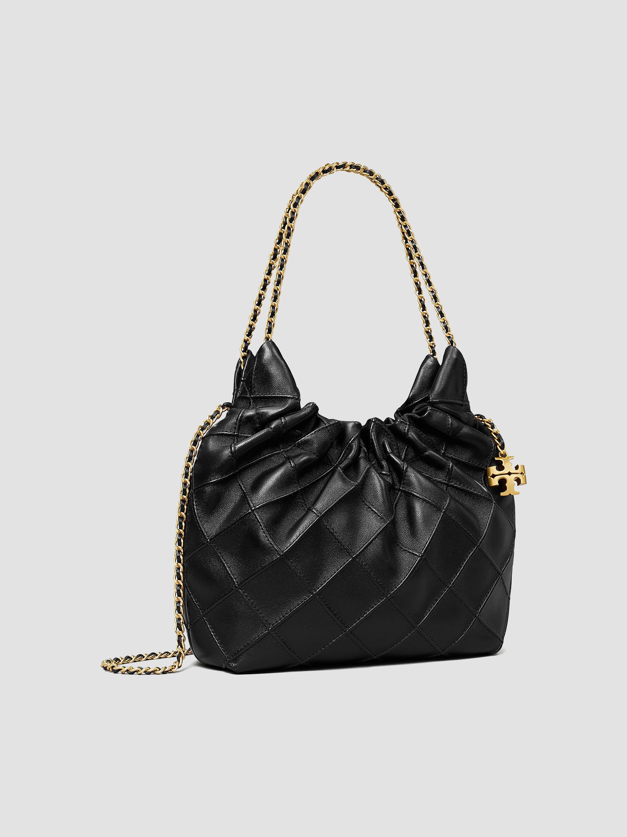 Tory Burch Fleming Mini Leather Hobo Bag | Saks Fifth Avenue