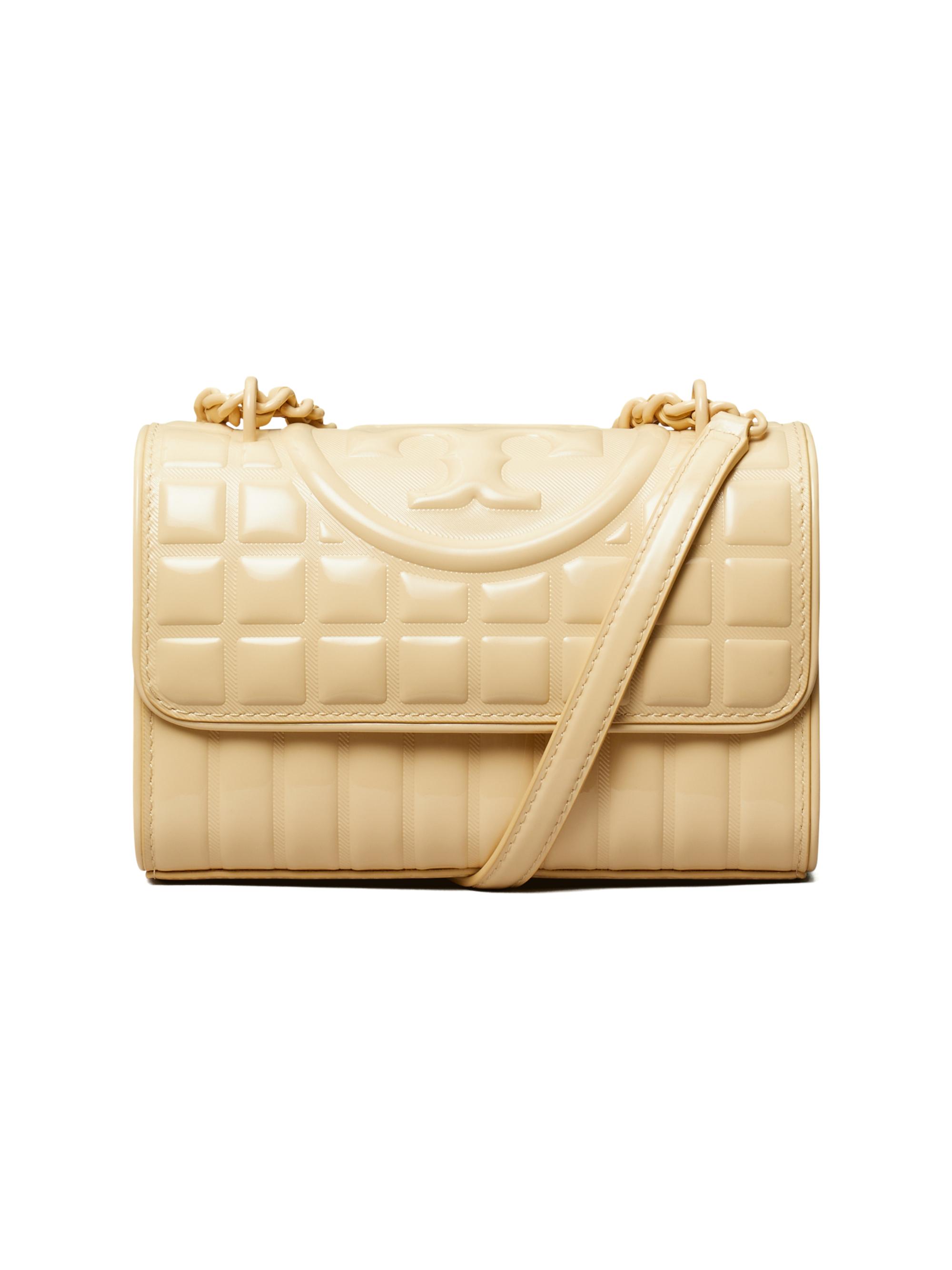 Tory Burch Women's  Fleming Leather Shoulder Bag - Black