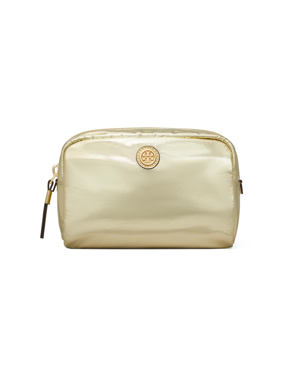 ポーチ Tory Burch Beauty-Case Virginia In Nylon Virginia Cosmetic Case: Women's Accessories | Cosmetic Bags