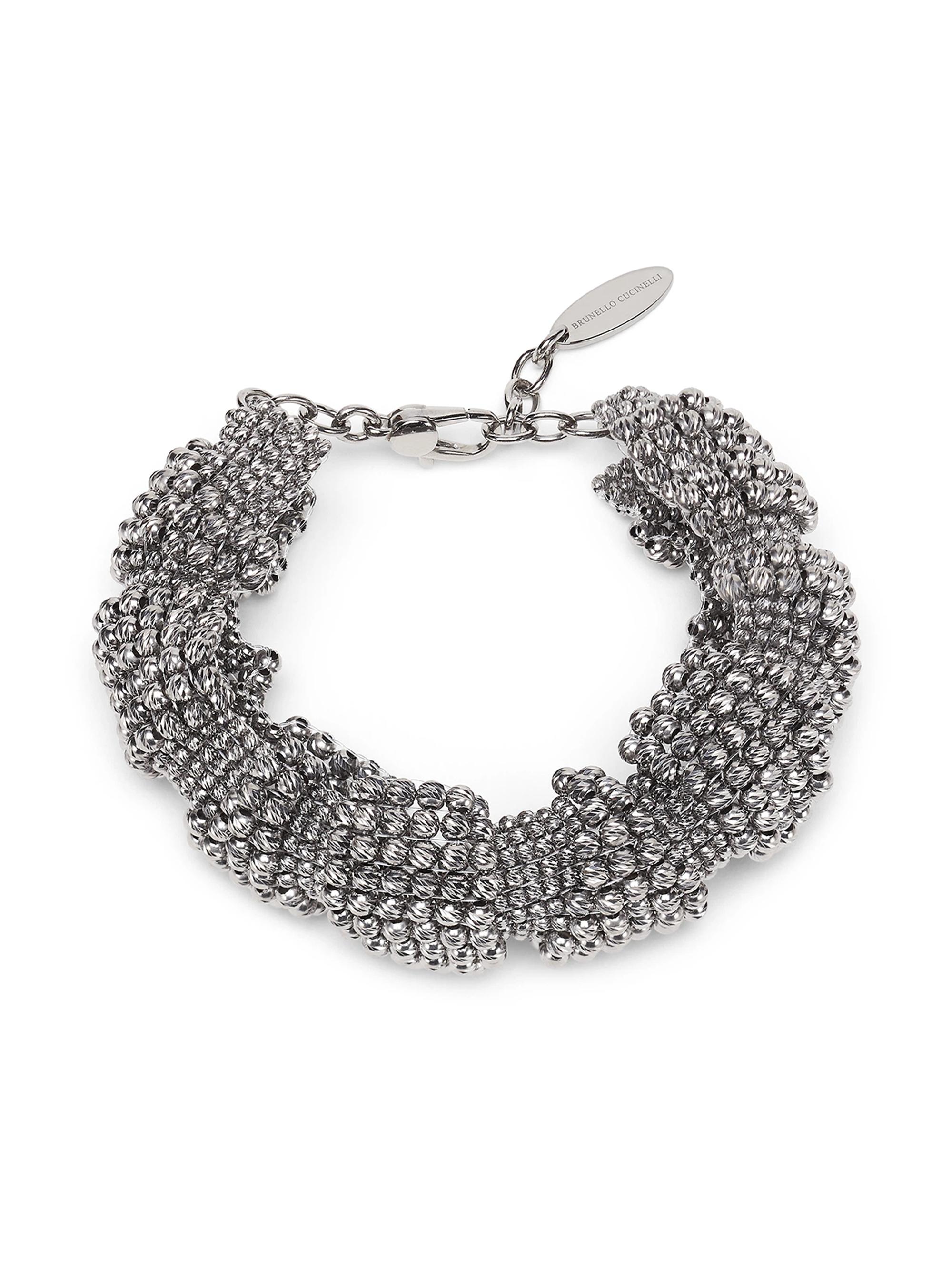Brunello Cucinelli Women's Sterling Silver Sculptured Bracelet - Silver