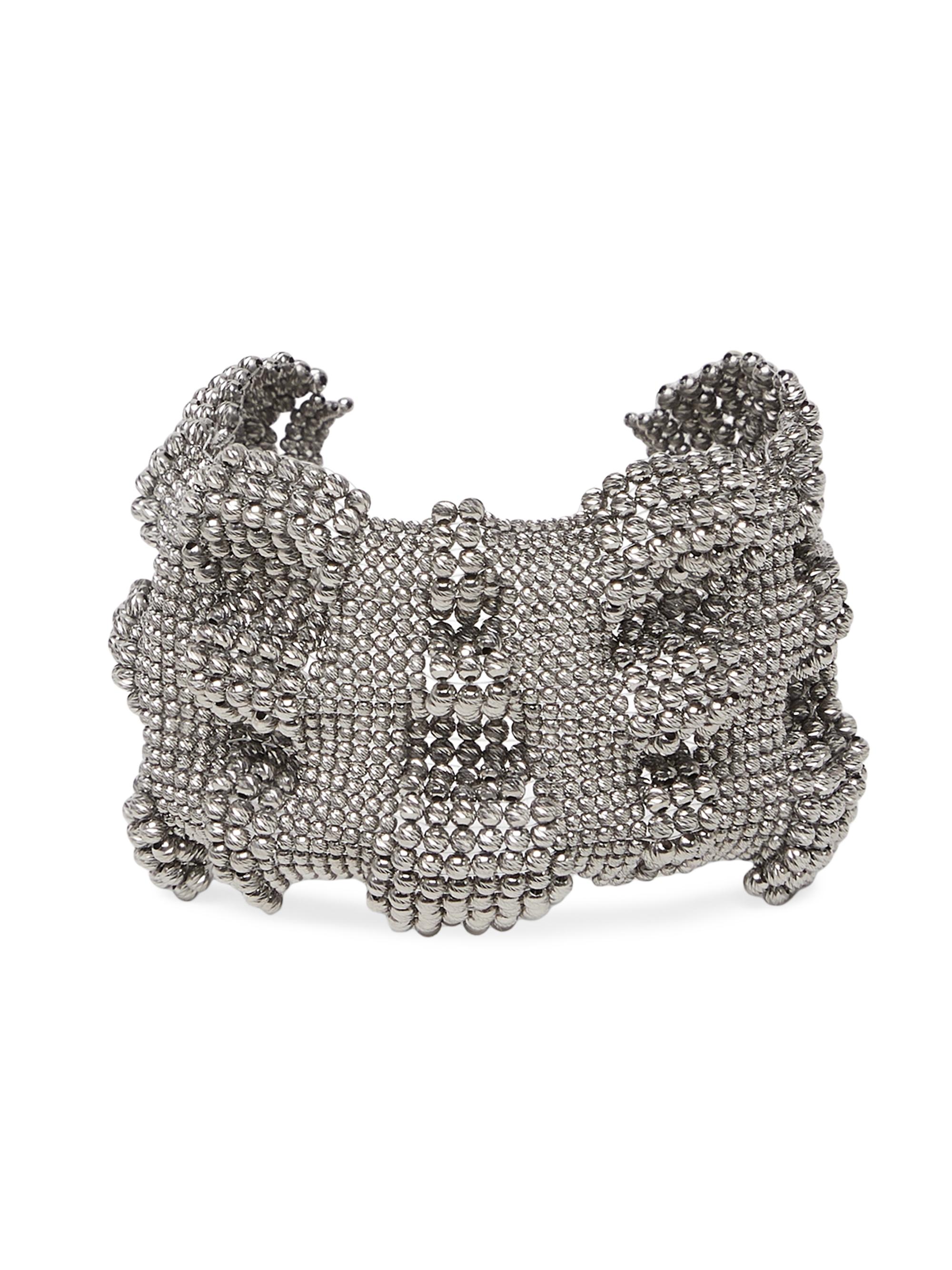 Brunello Cucinelli Women's Sterling Silver Sculptured Bracelet - Silver