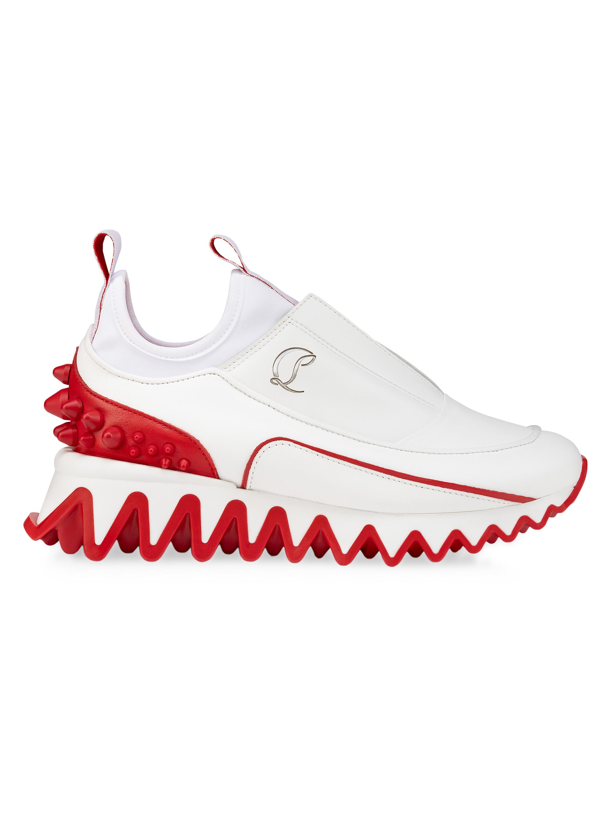 Christian Louboutin Little Boy's & Boy's Mini Sharkyloub Sneakers - Bianco 2 (Child)