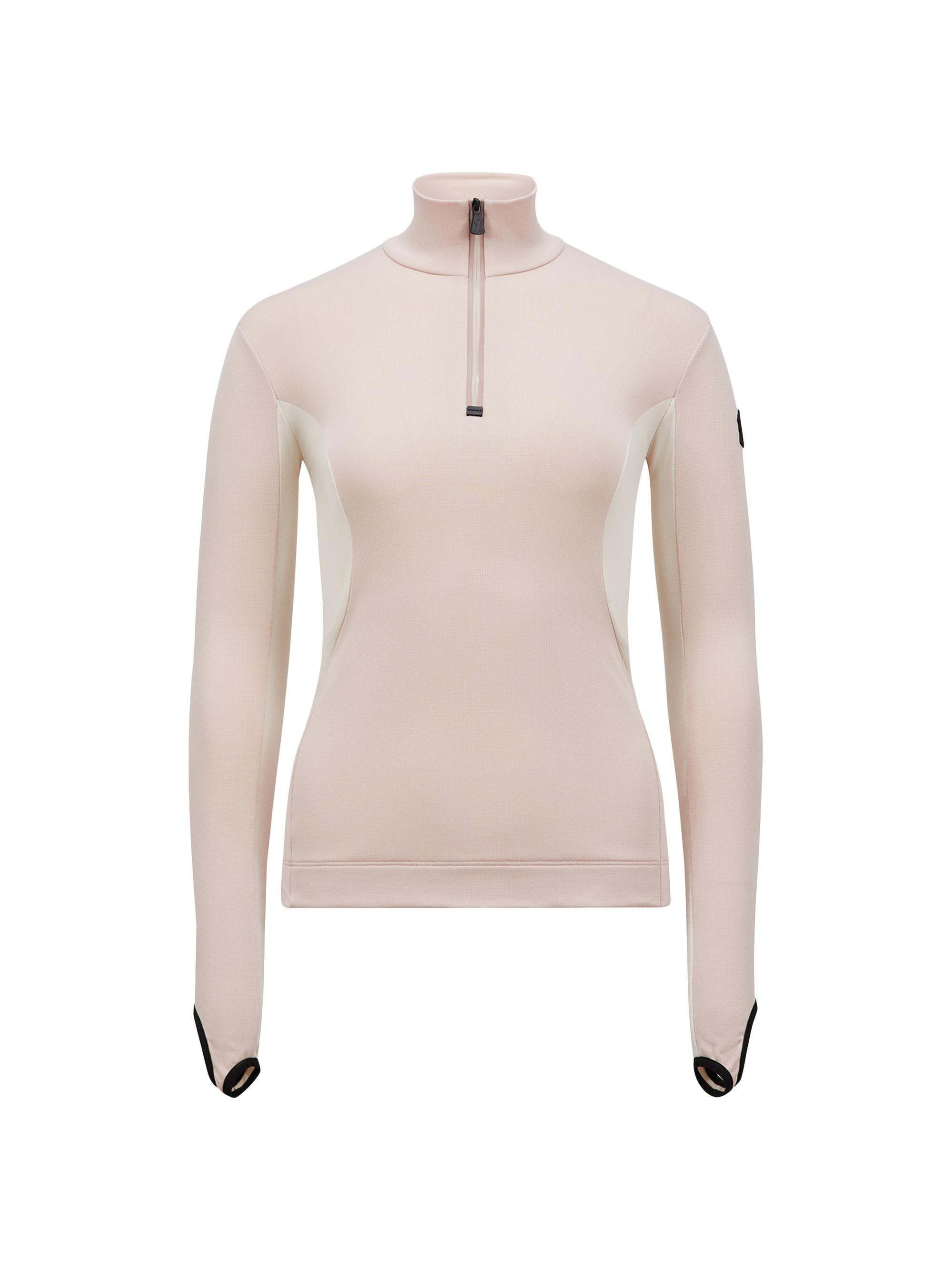 Moncler Grenoble Women's Polartec Turtleneck Sweatshirt - Light Pink