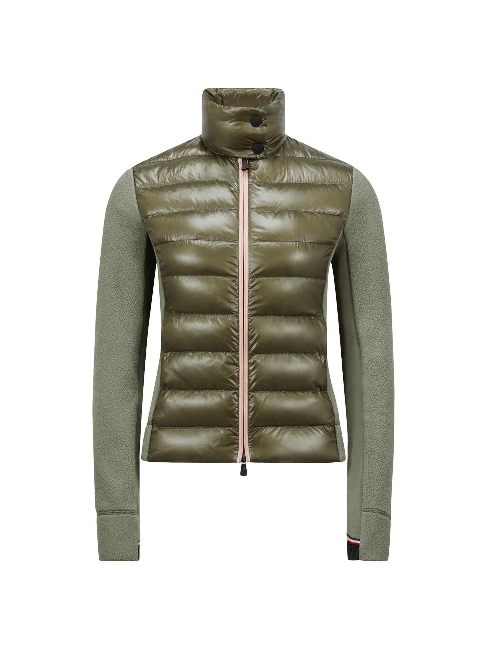 Moncler Grenoble Women's Down Knit Cardigan - Sage Green