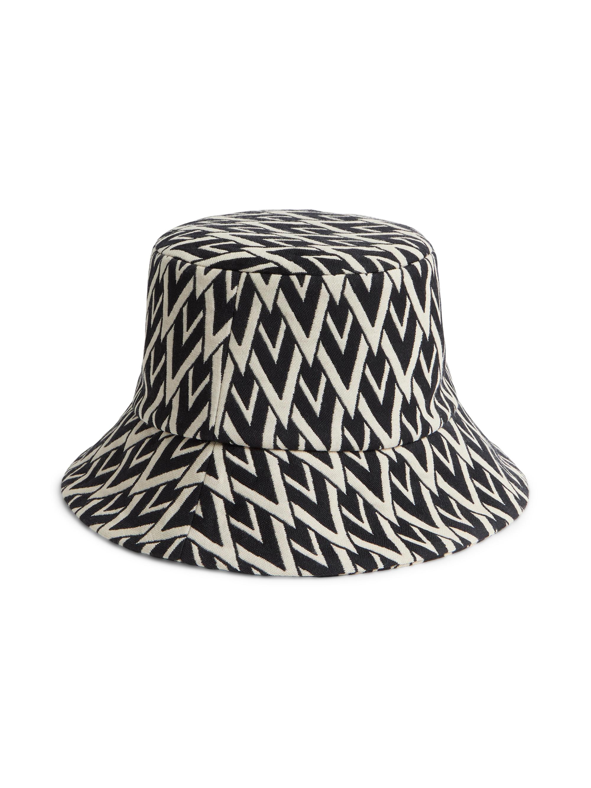 Valentino Garavani Bucket Hat Toute La V in Wool | Saks Fifth Avenue