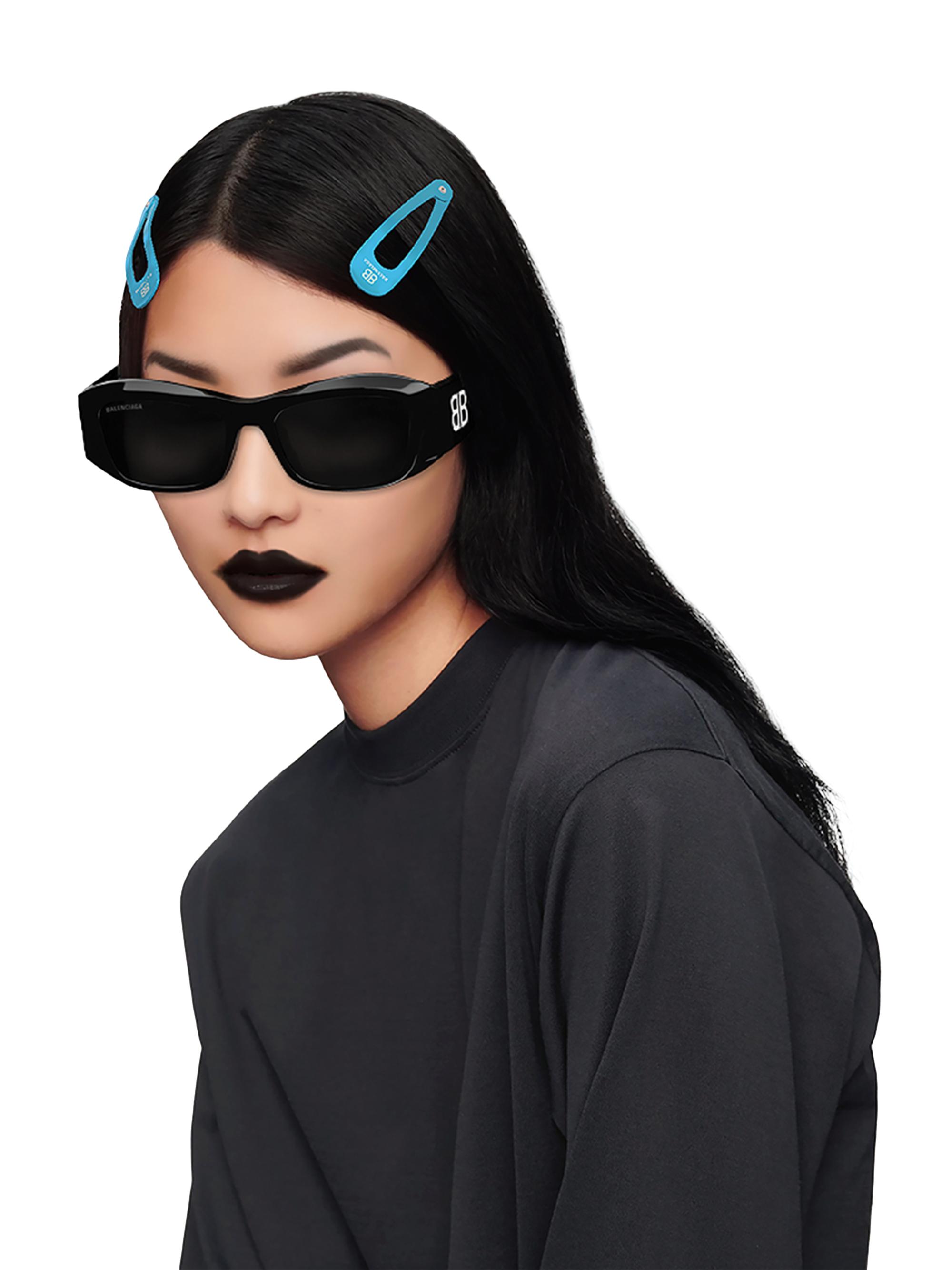 Balenciaga Signature 54MM Square Sunglasses | Saks Fifth Avenue