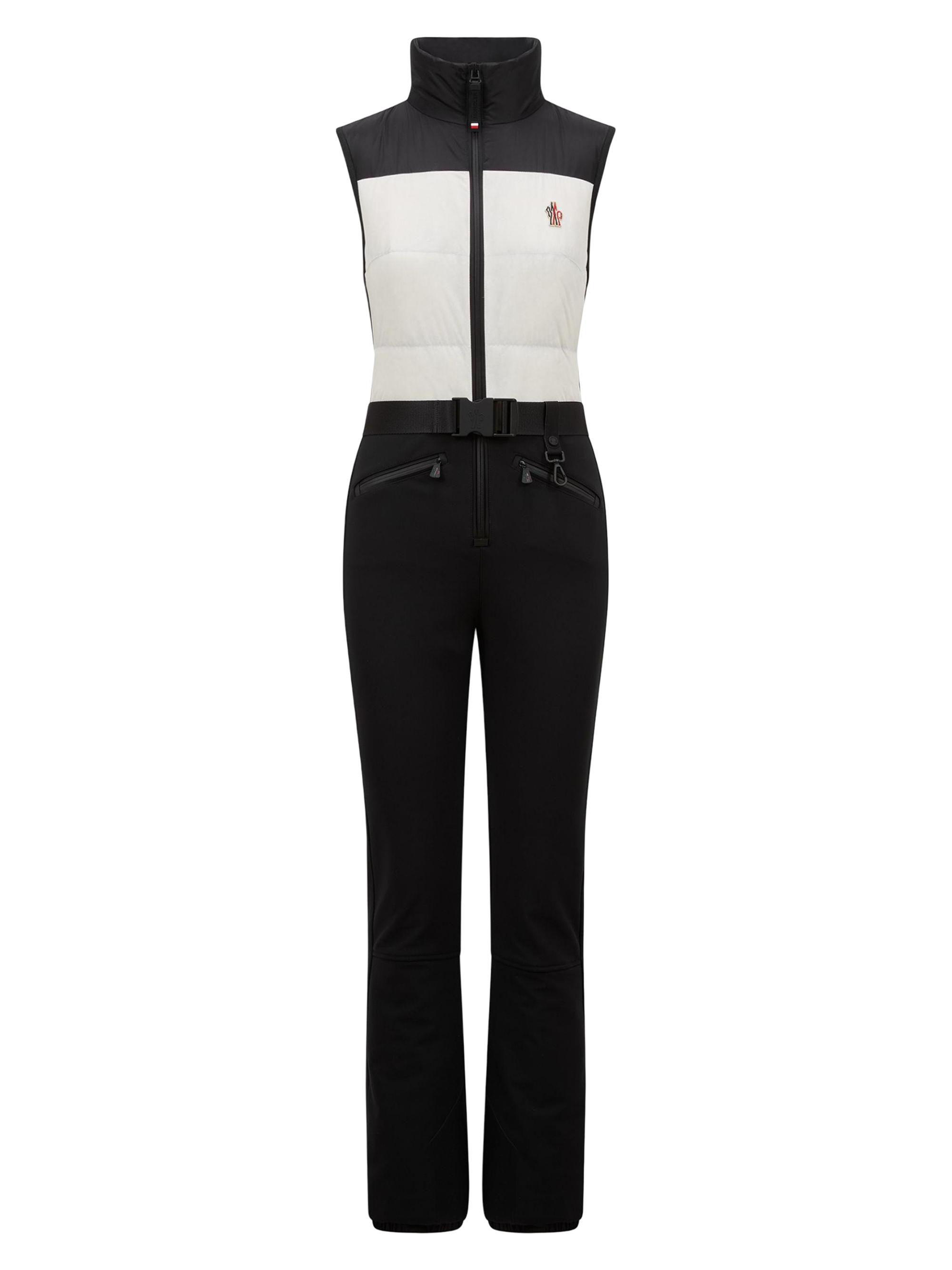 Moncler Grenoble Women's Four-Way Stretch Ski Suit - Black White
