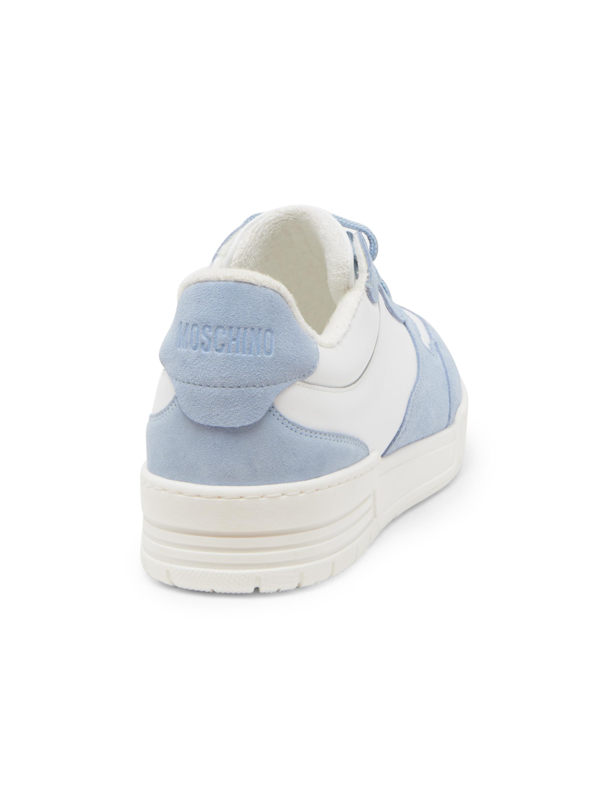 Moschino Streetball Colorblock Leather Sneakers | Saks Fifth