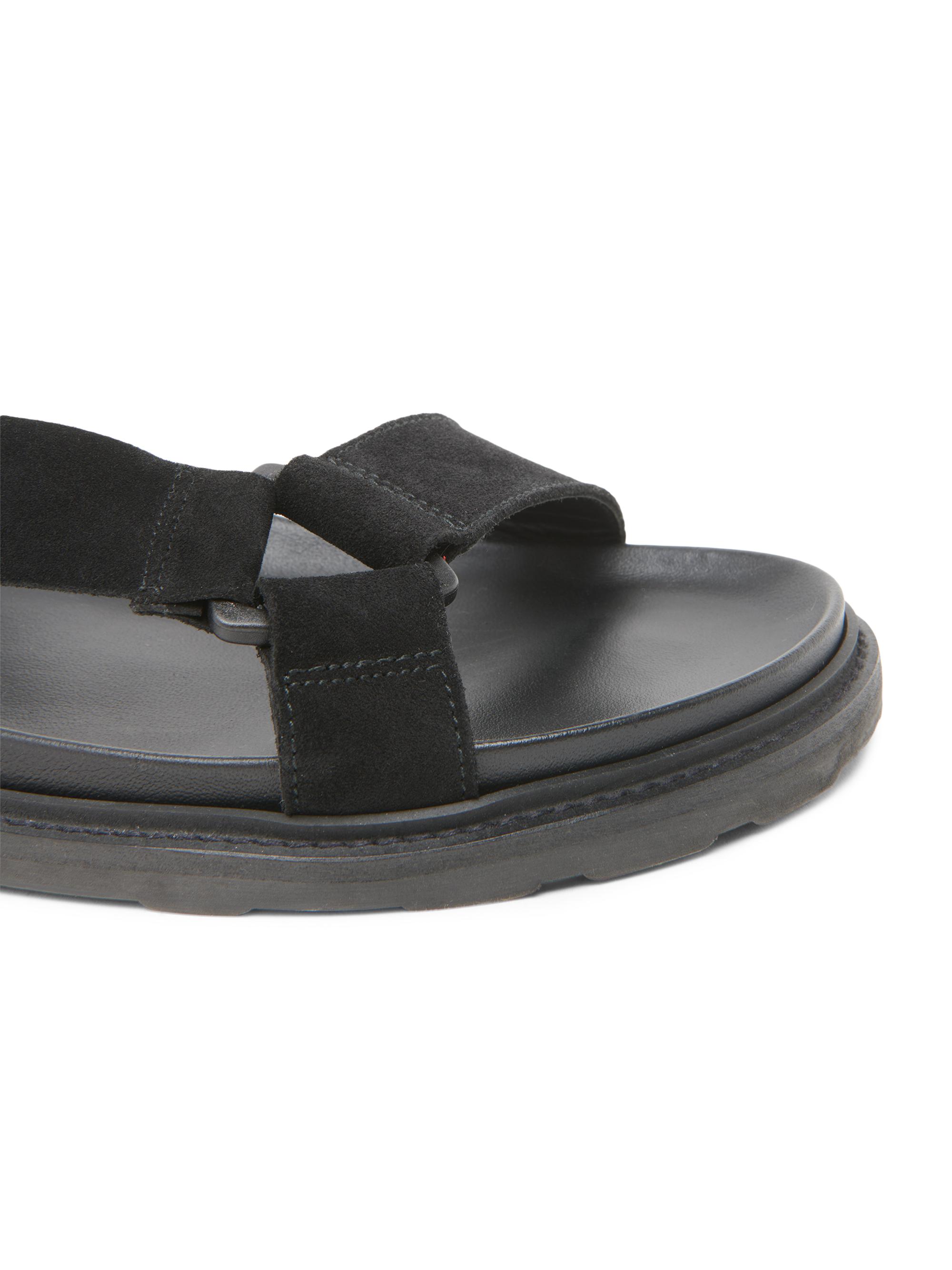 MOSCHINO  サンダル Moschino Sporty Logo-Detailed Suede Platform Sandals | Saks Fifth