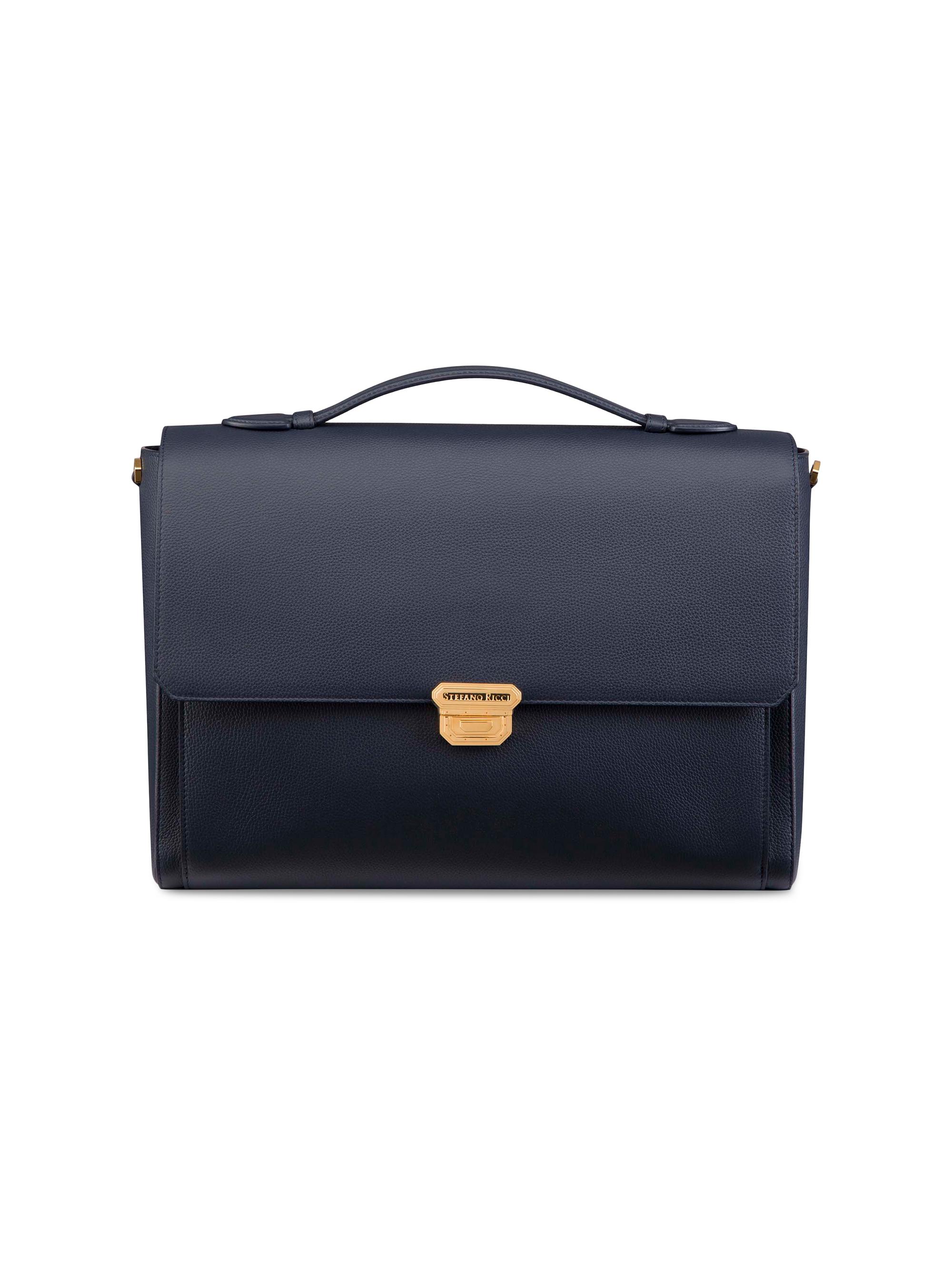 Stefano Ricci Men's Briefcase - Blue