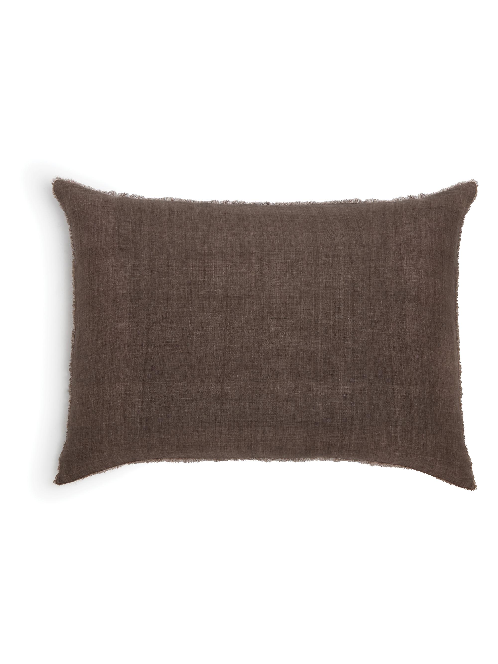 Pom Pom at Home Hunter Linen Big Pillow - Walnut