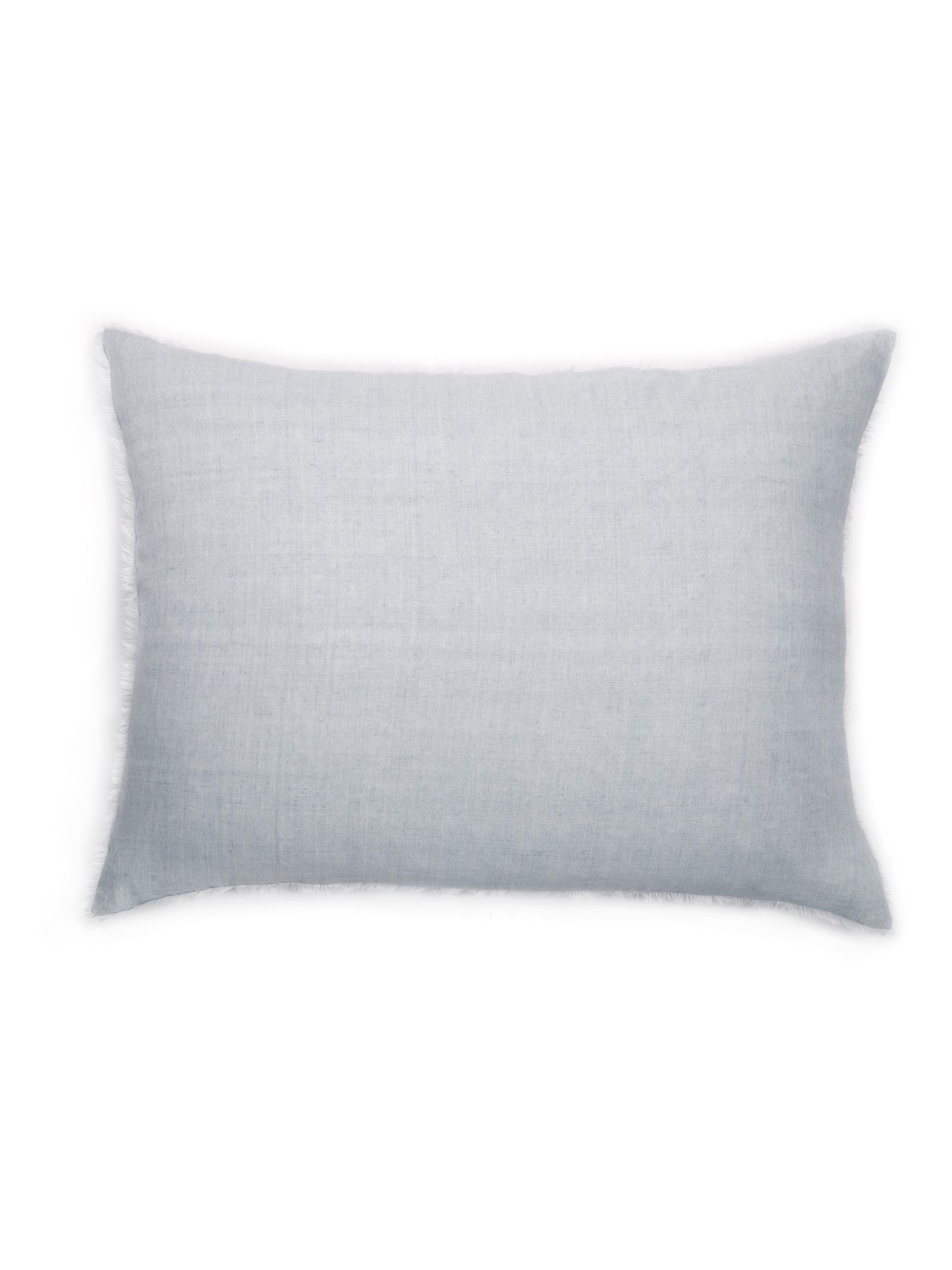 Pom Pom at Home Hunter Linen Big PIllow - Light Blue