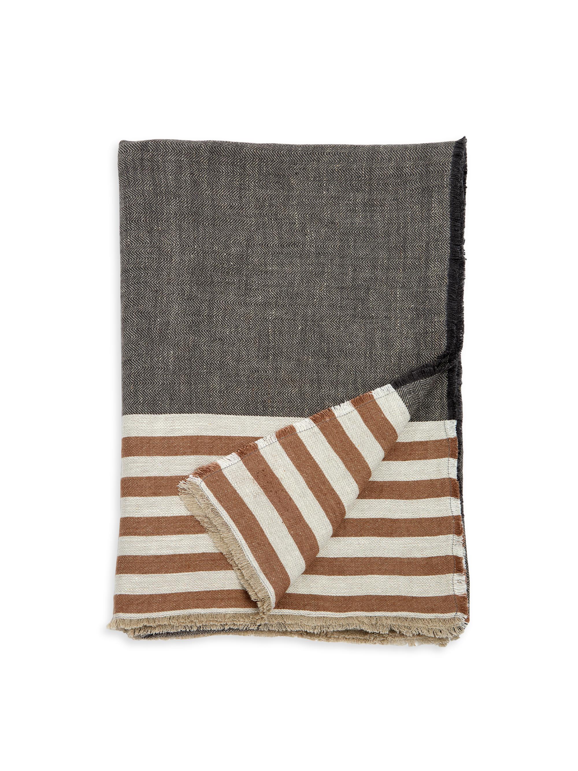 Pom Pom at Home Benny Oversized Throw - Grey