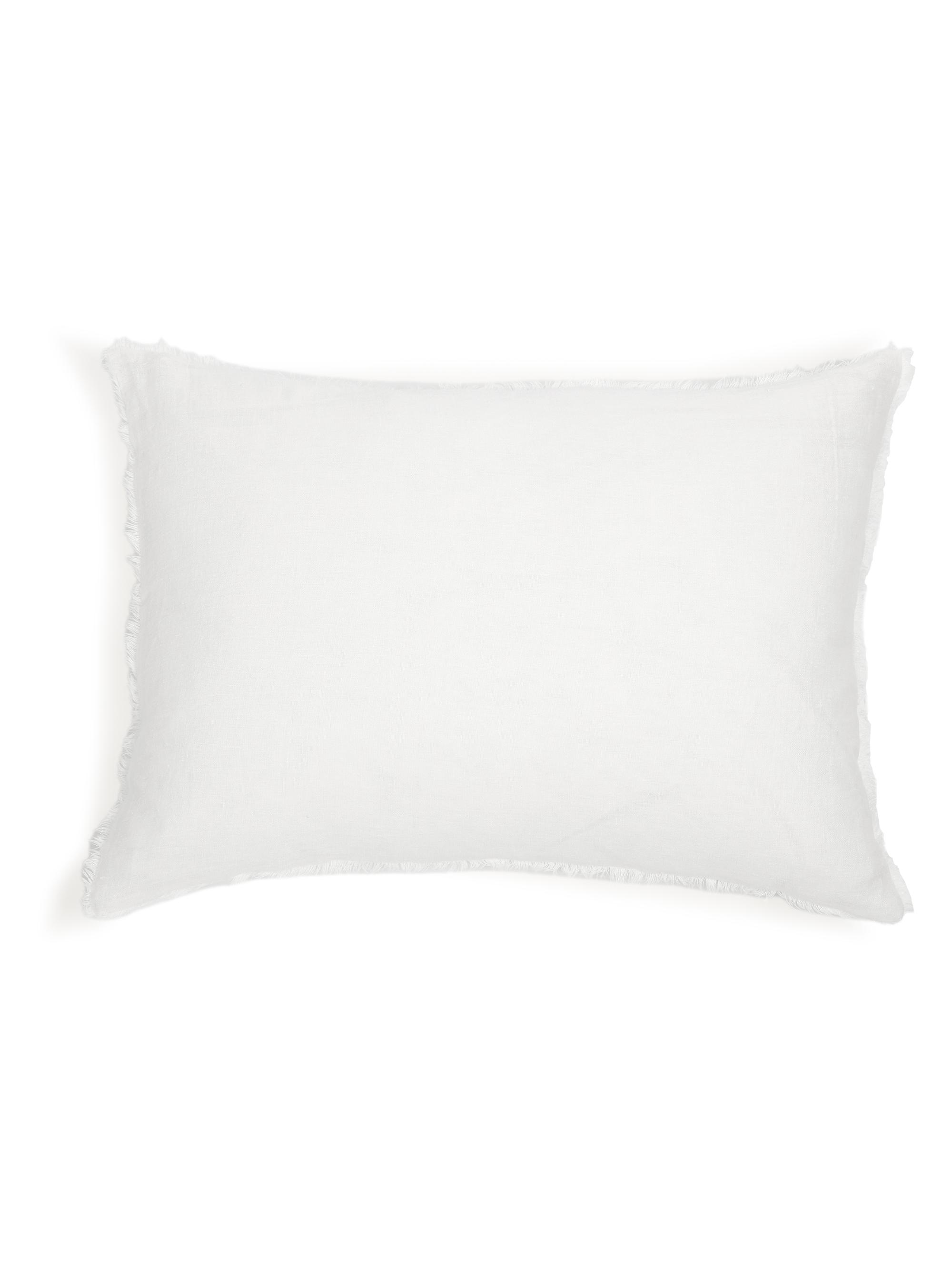Pom Pom at Home Hunter Linen Big Pillow - White